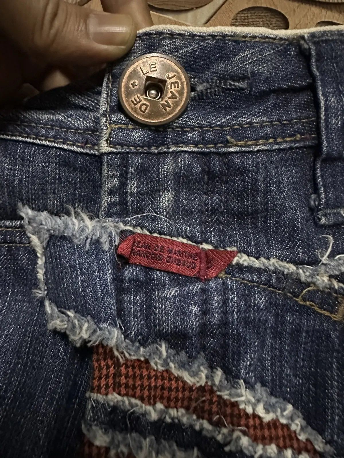 Marithe + Francois Girbaud GRAILS🔥 MARITHE FRANCOIS GIRBAUD JEANS VERY RARE DENIM PANTS Size US 33 - 7 Thumbnail