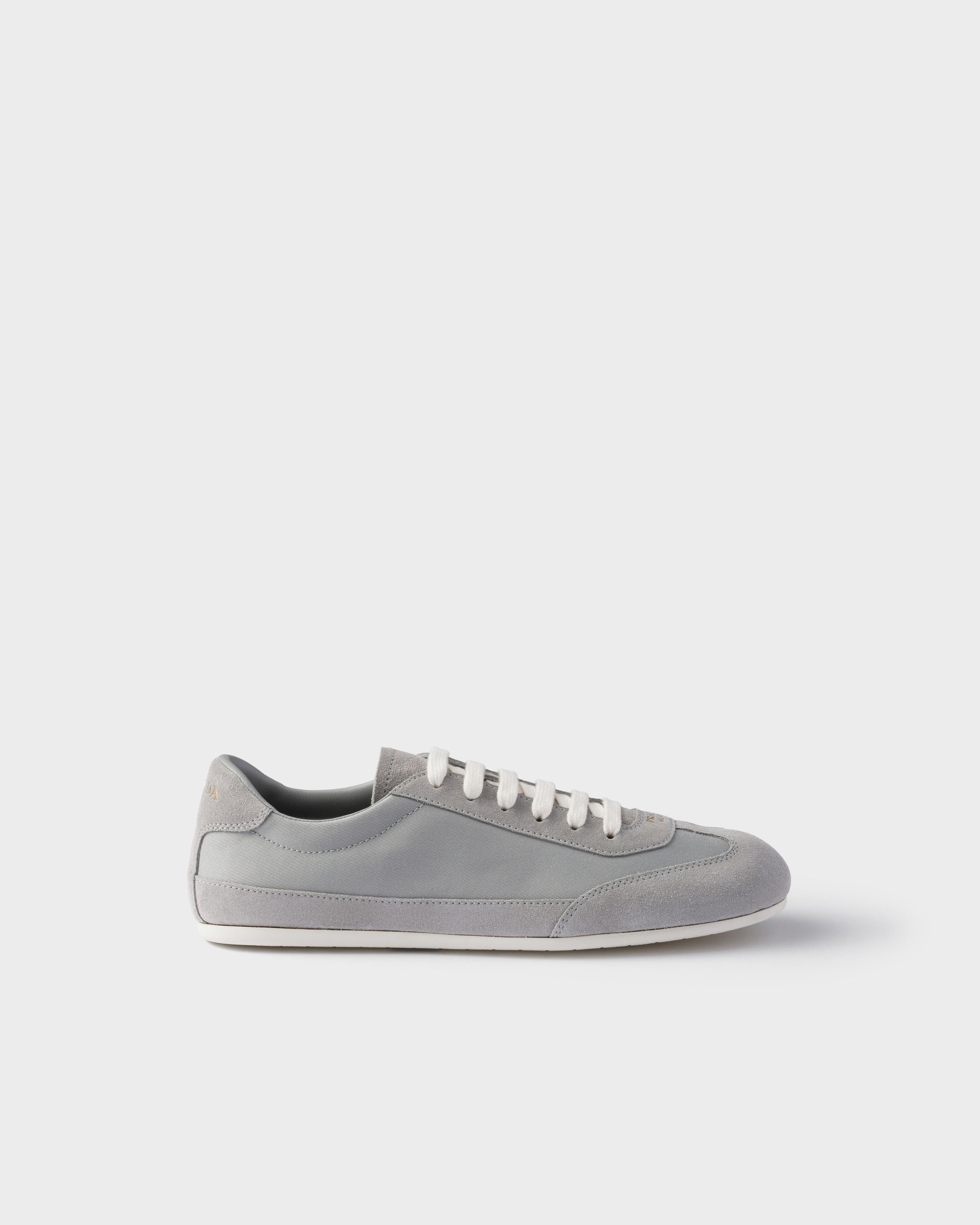 Prada o1la1rc1a0925 Suede And Fabric Sneakers in Grey Size US 8 / EU 41 - 2 Thumbnail