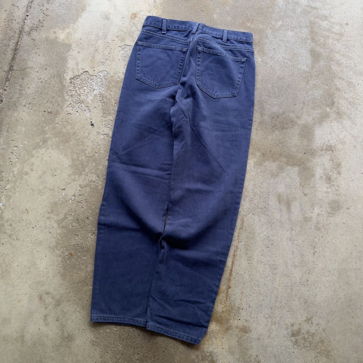 Gap VINTAGE GAP DARK BLUE DENIM SKATER JEANS 31x32 Size US 31 - 7 Thumbnail