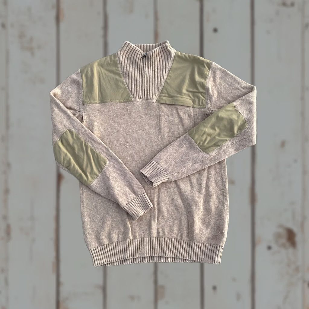Duluth Trading Company Duluth Trading Company Brown Sweater Men XL/TALL Wool Blend Quarter Zip Heavy Size US XL / EU 56 / 4 - 1 Thumbnail