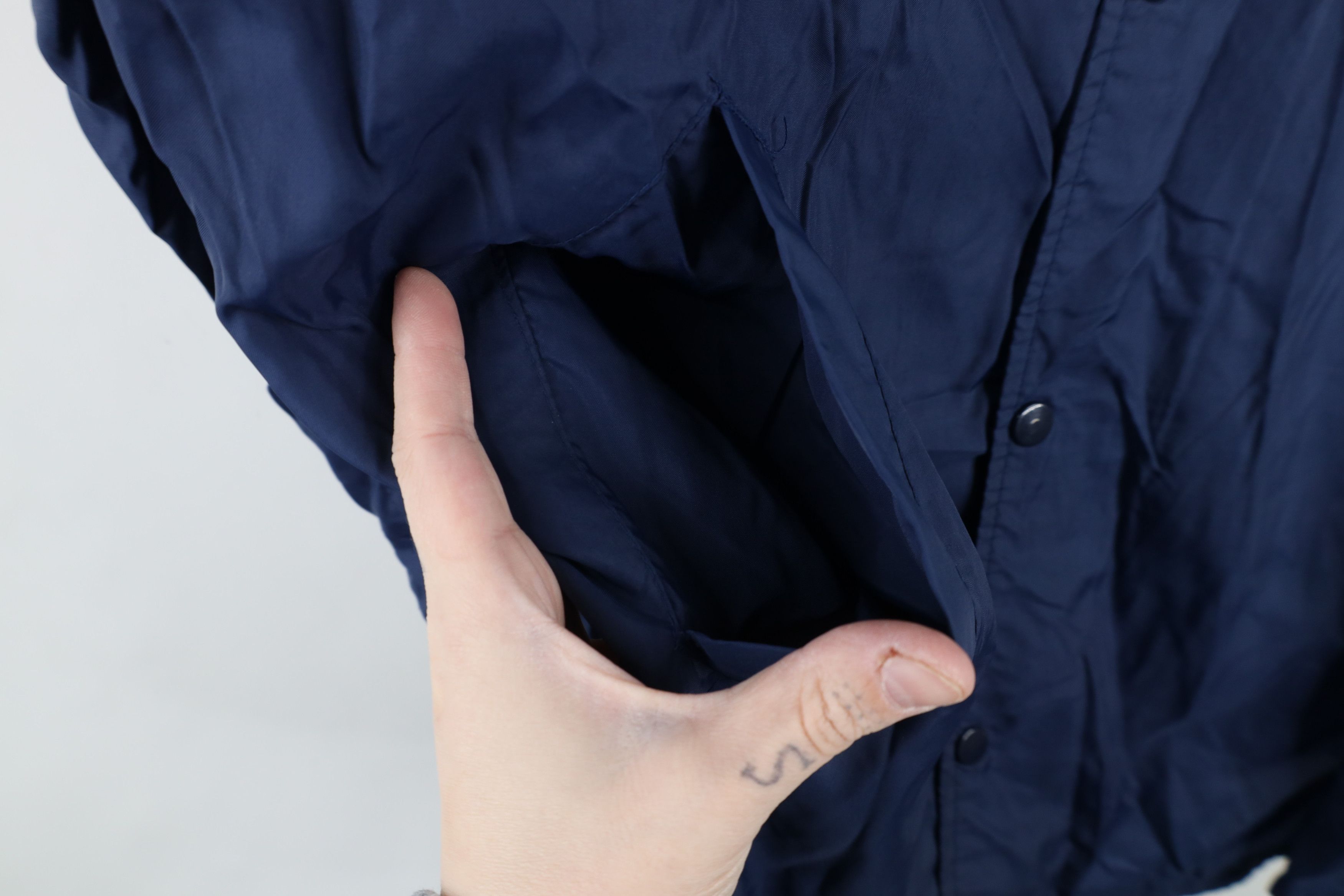 Vintage Vintage 70s Streetwear Coach Coaches Windbreaker Jacket Blue Size US S / EU 44-46 / 1 - 6 Thumbnail