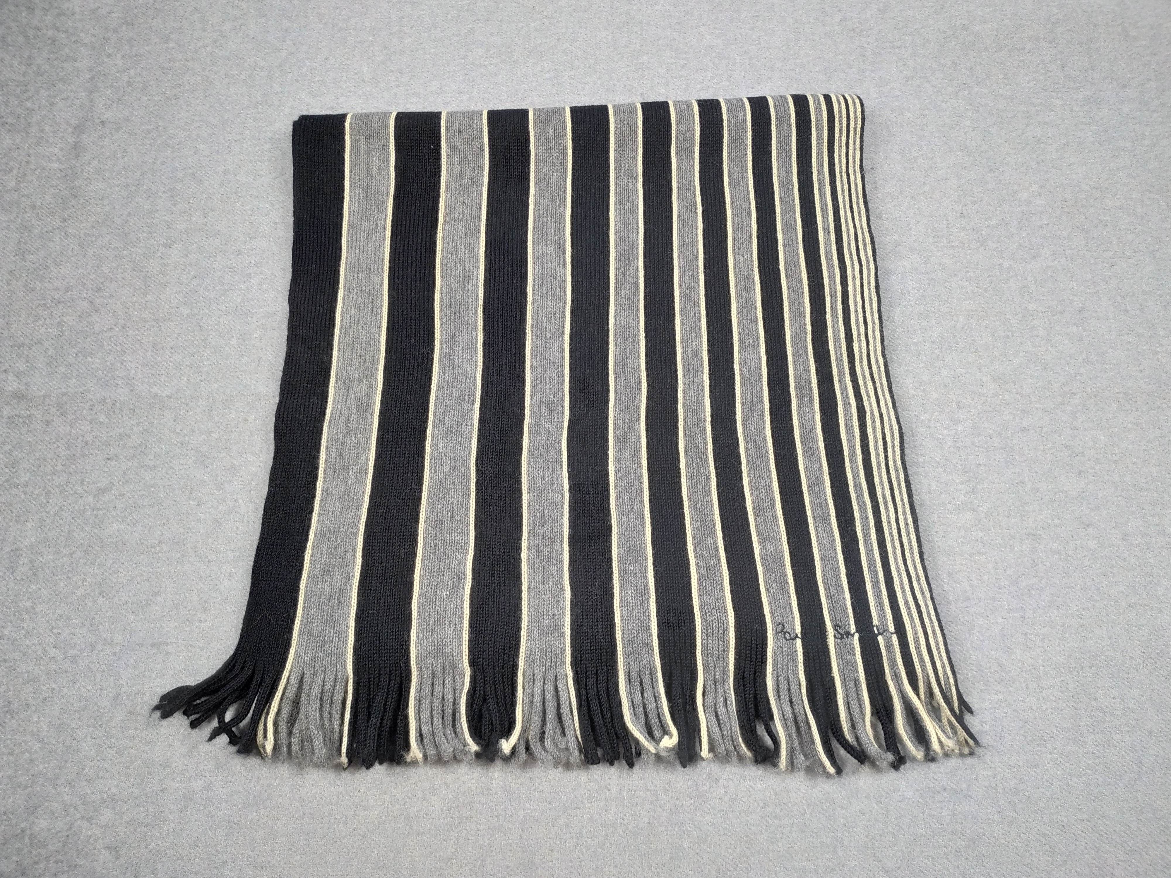 Paul Smith × Vintage Paul Smith Scarf / Muffler / Neckwear - WW652 Size ONE SIZE - 1 Thumbnail