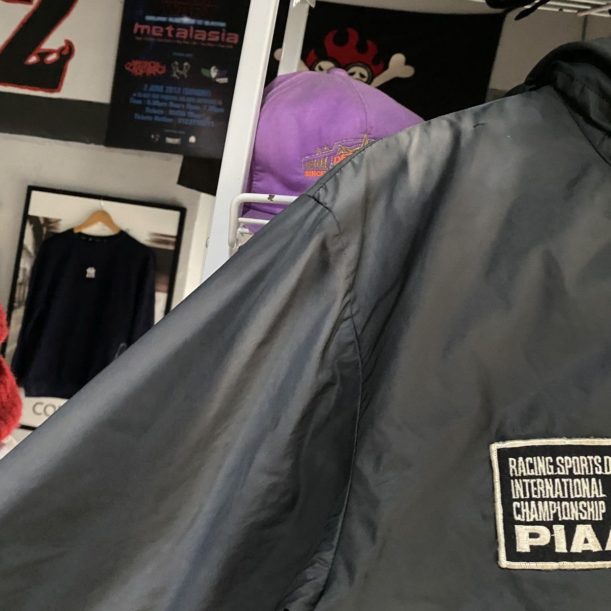 Japanese Brand 🔥🔥Vintage PIAA Motorsport Racing Hooded Jacket Size US M / EU 48-50 / 2 - 14 Thumbnail