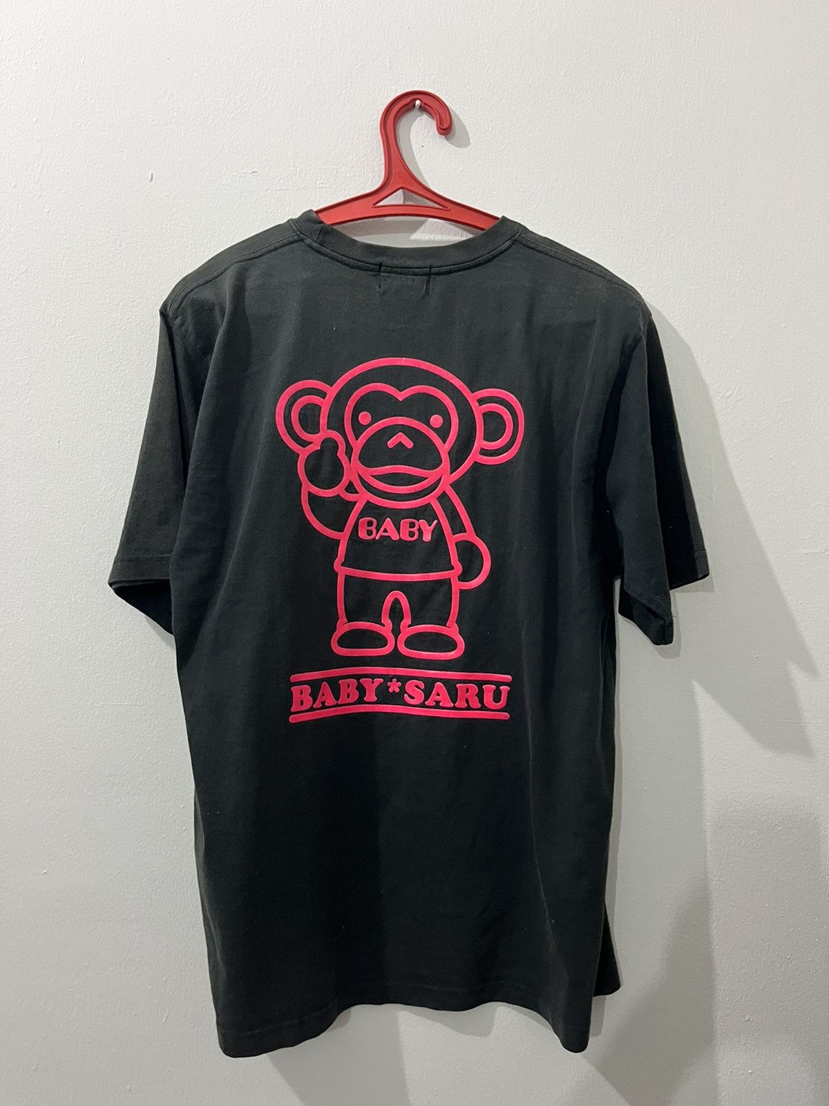 45rpm Baby Milo X Saru Man Santastic Baby Saru No Music No Life T Size US L / EU 52-54 / 3 - 2 Thumbnail