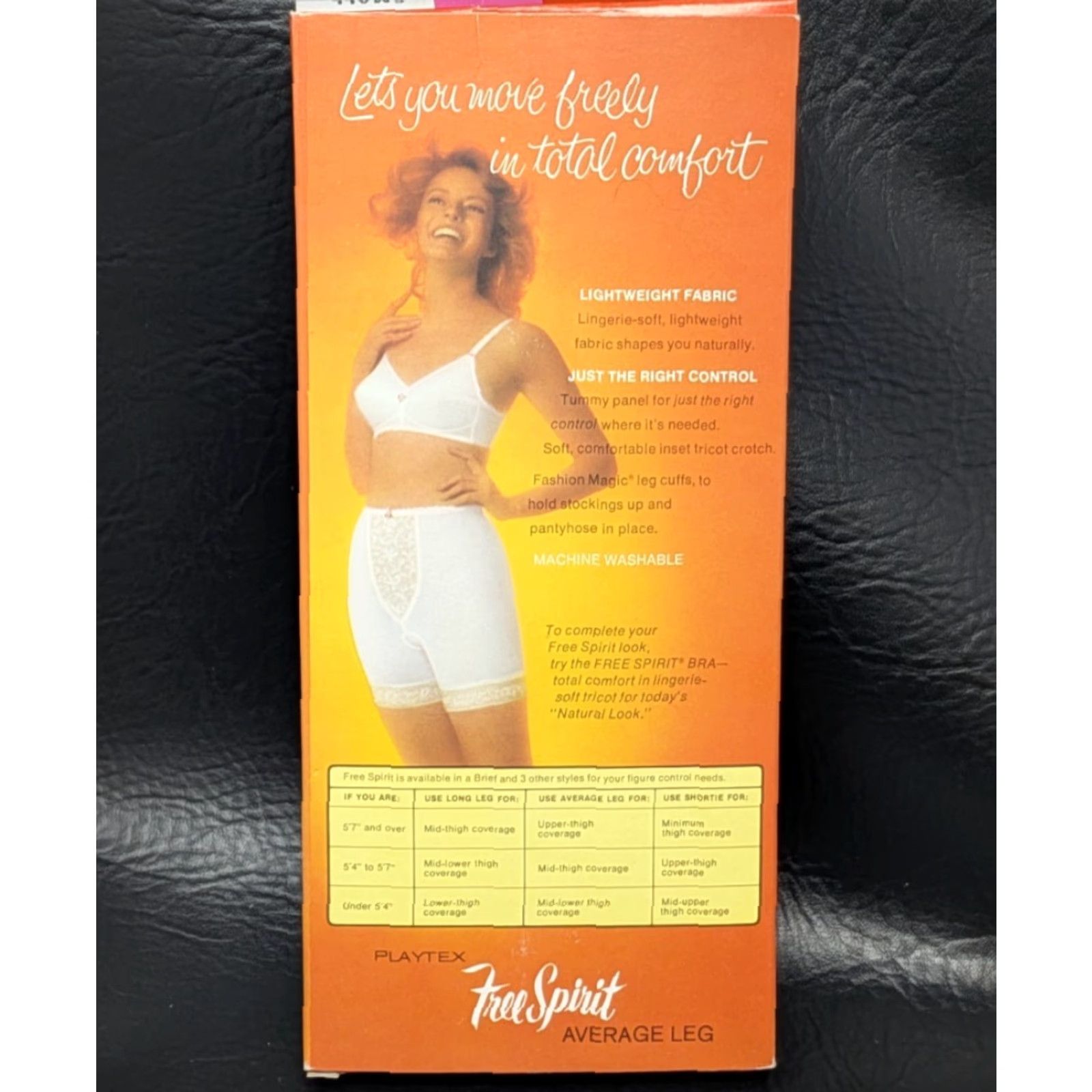 Vintage VINTAGE Playtex Girdle Small White Floral Panty 2866 Free Spirit Average Leg 1960s Nylon White Womens Size 28" / US 6 / IT 42 - 7 Thumbnail