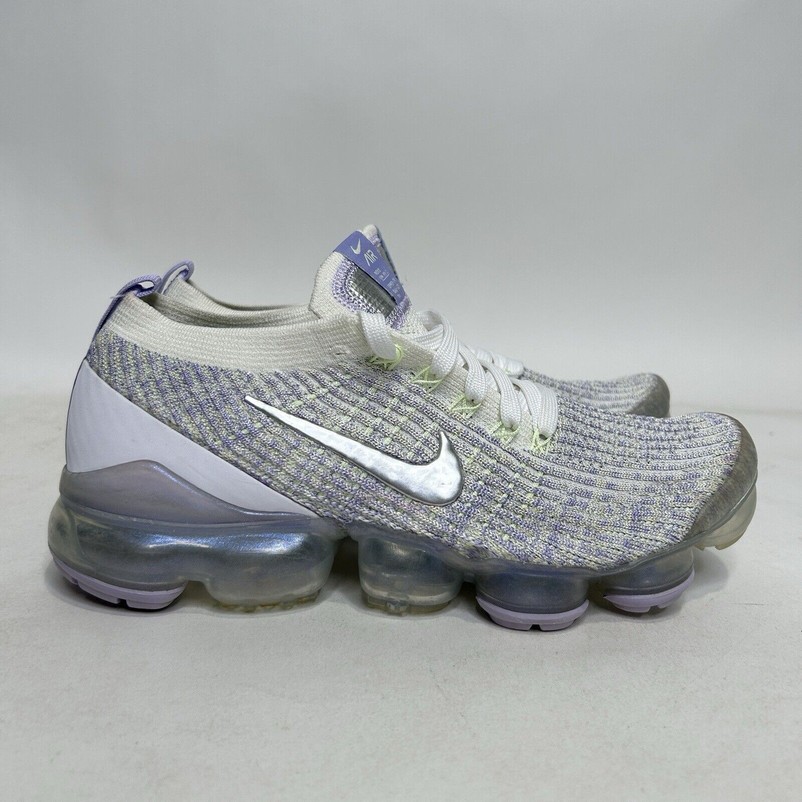 Nike Nike Air Vapormax Flyknit 3 “Barely Volt White” 2024 Size US 8 / IT 38 - 1 Thumbnail