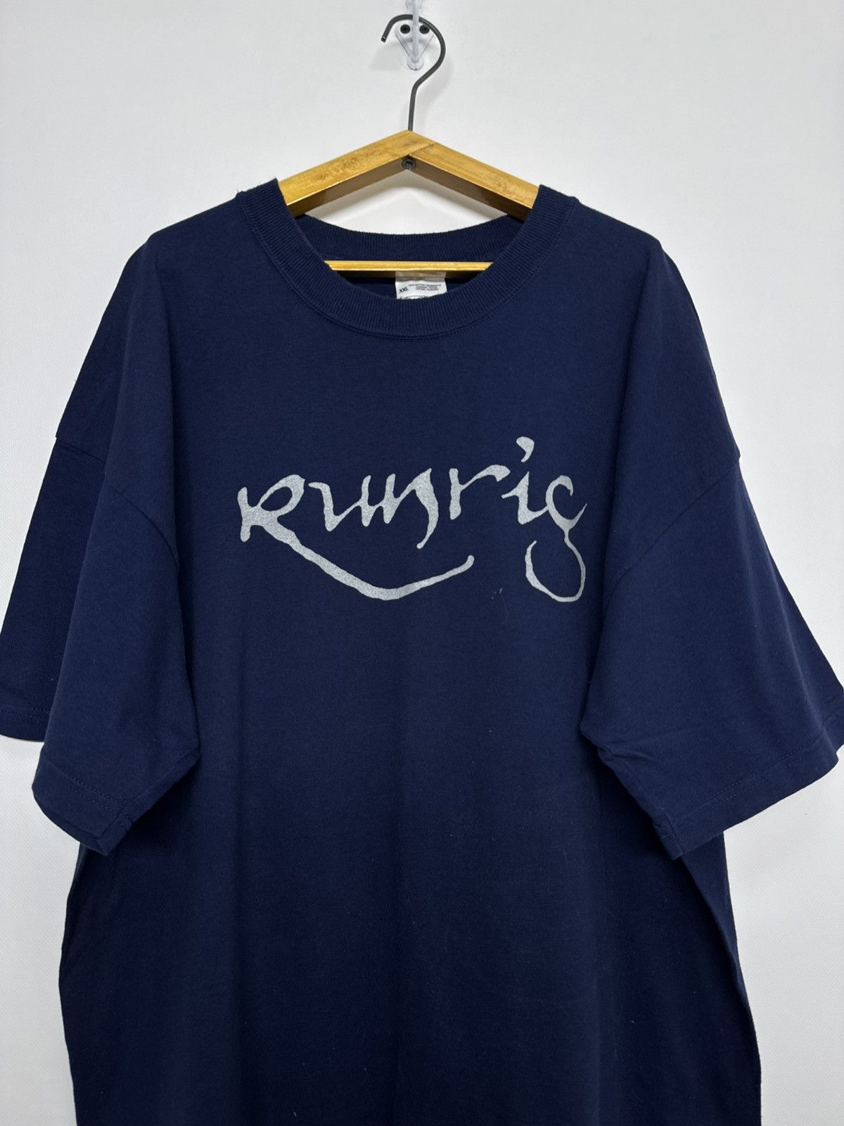 Fruit Of The Loom RARE 90s Runrig The Big Wheel Band T Shirt Vintage Size US XXL / EU 58 / 5 - 5 Thumbnail