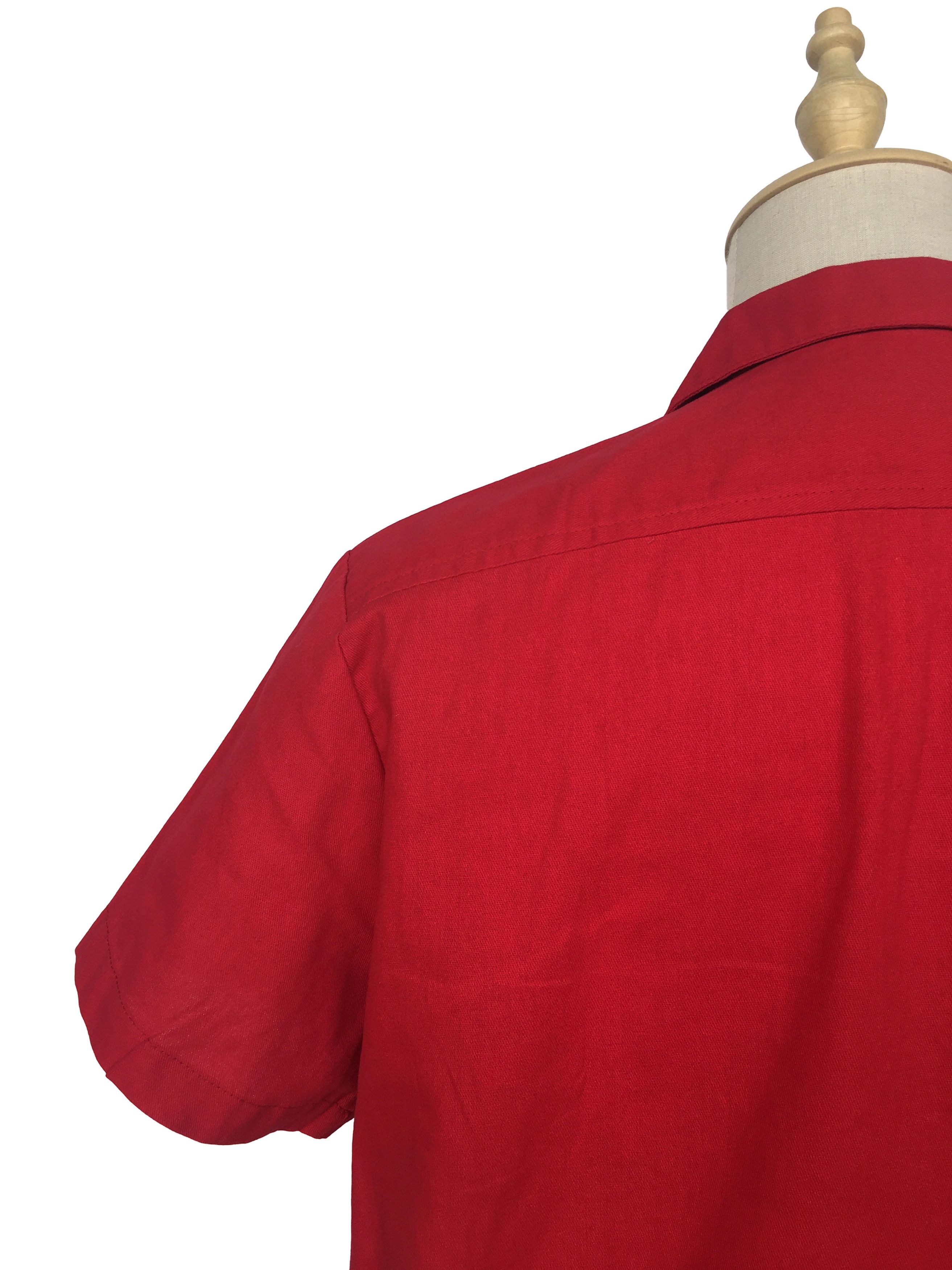 Other Vintage Style Western Shirts Bowling Shirts-red Size US XXL / EU 58 / 5 - 7 Thumbnail