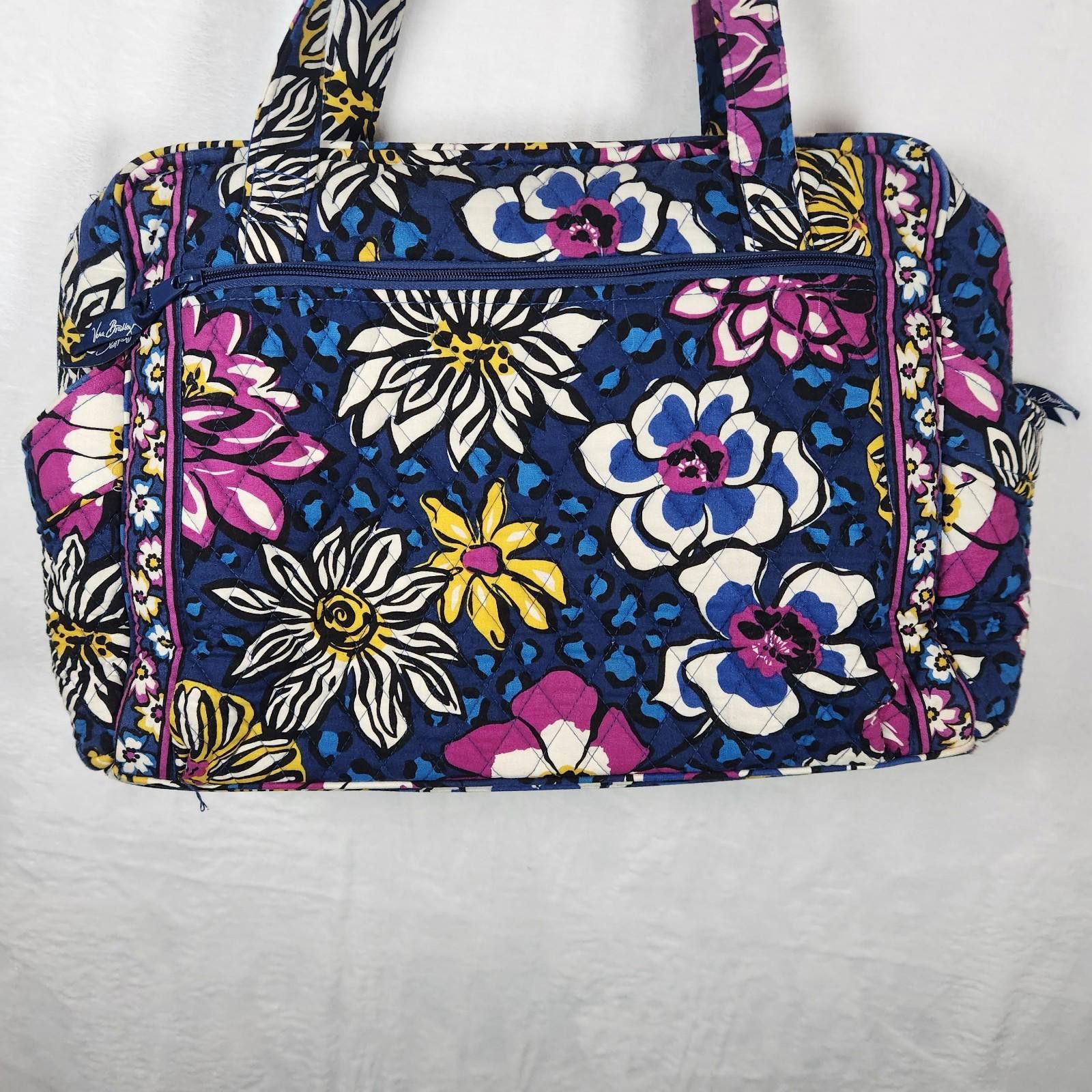 Designer Vera Bradley African Violet Make A Change Diaper Bag Size ONE SIZE - 6 Thumbnail