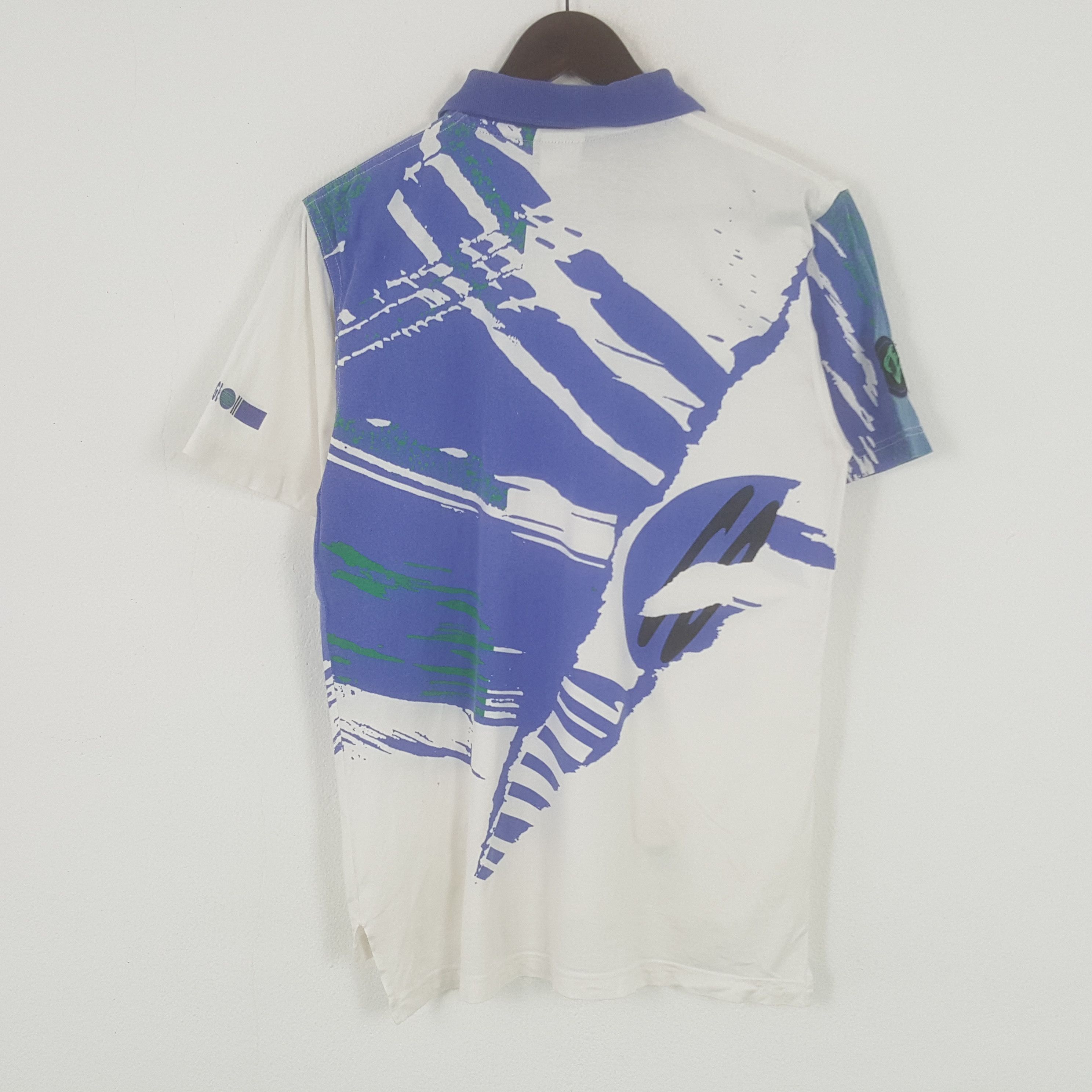 Nike × Vintage Vintage Nike Challenge Court Sportwear Polo Shirt Size US M / EU 48-50 / 2 - 3 Thumbnail