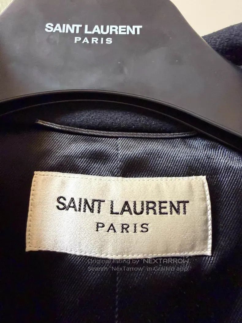 Saint Laurent Paris Saint Laurent Paris Palace Lion Gold Button Coat i Size US L / EU 52-54 / 3 - 2 Thumbnail