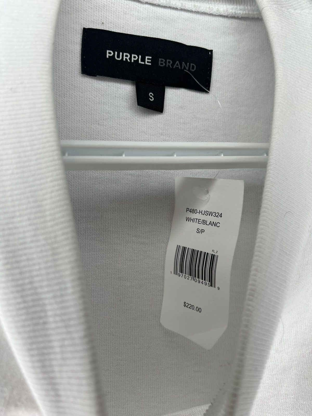 Purple Oversized Purple Brand Distorted Floral Tee Shirt NWT Size US S / EU 44-46 / 1 - 5 Thumbnail