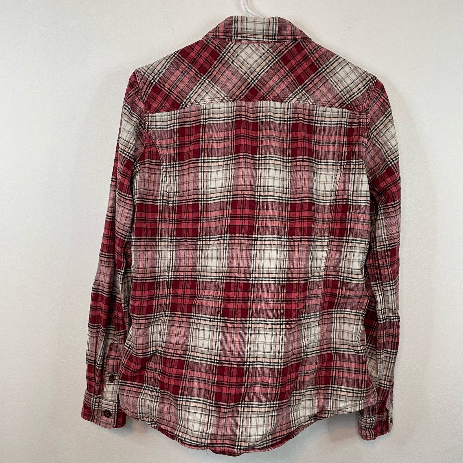 Carhartt Carhartt Plaid Button Up M Womens Cotton Long Sleeve Collar Size M / US 6-8 / IT 42-44 - 3 Thumbnail