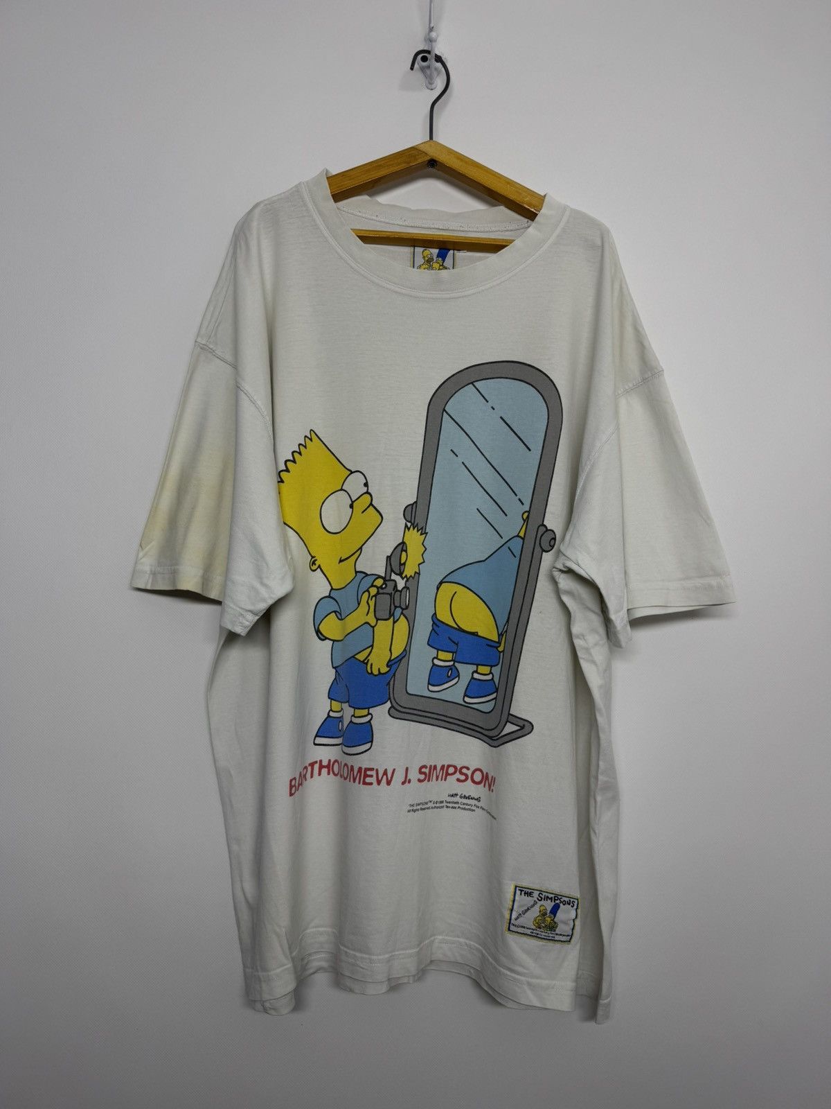 The Simpsons Vintage T Shirt Bart Simpsons 1999 Size US XXL / EU 58 / 5 - 4 Thumbnail