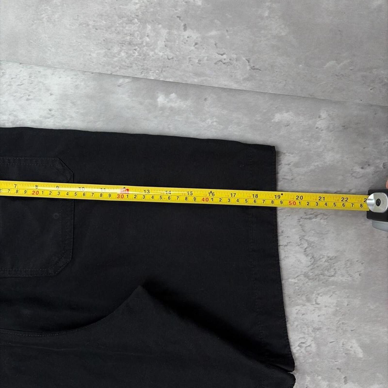 Abercrombie & Fitch Y2K Black Abercrombie & Fitch Grunge Surf Baggy Board Shorts Size US 32 / EU 48 - 7 Thumbnail