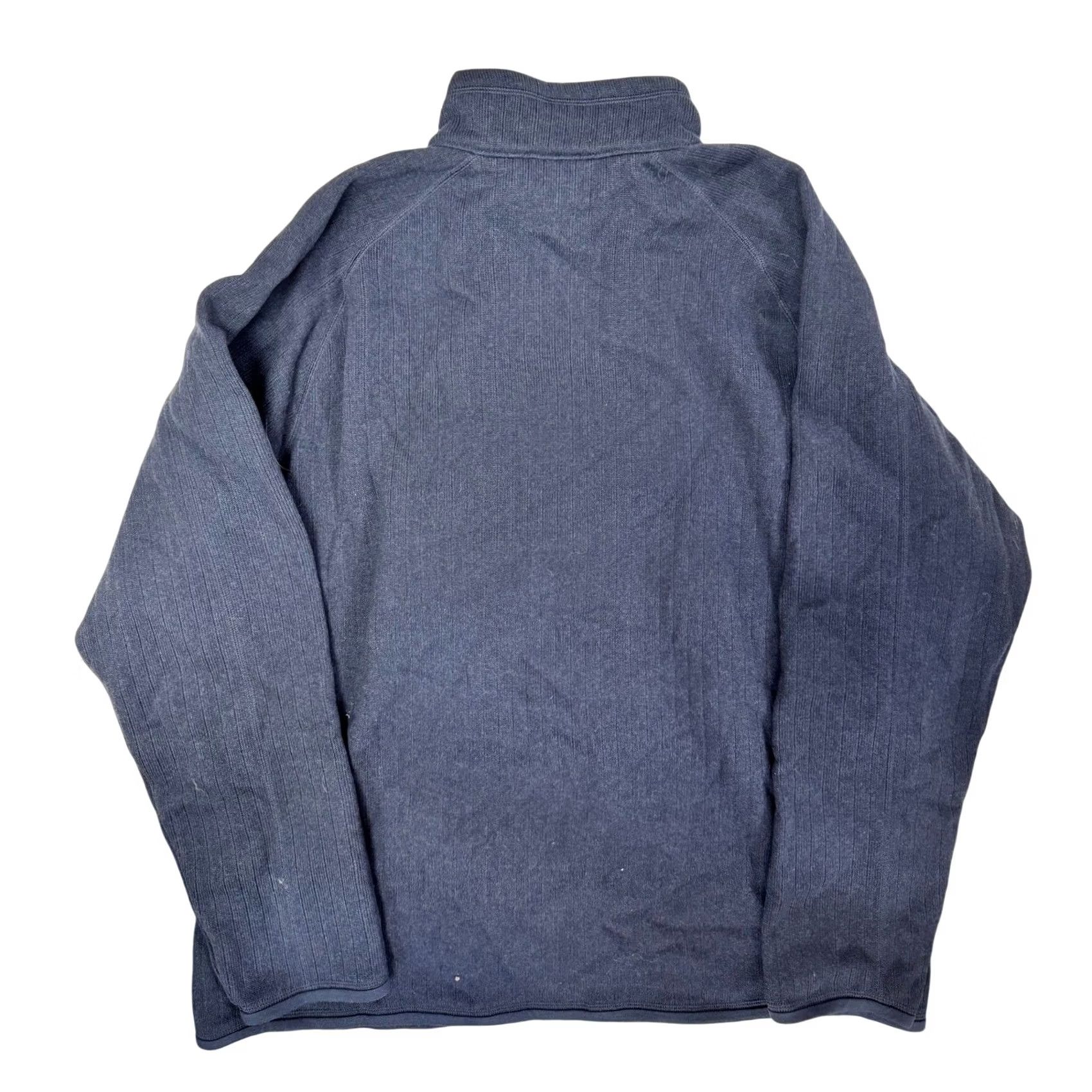 Patagonia Patagonia Better Sweater 1/4 Zip Fleece Navy Blue XXL Sweatshirt Pullover Mens Rib Knit Regular Sleeve Long Sleeve Mock Neck Zip Pocket 100% Polyester Size US XXL / EU 58 / 5 - 3 Thumbnail