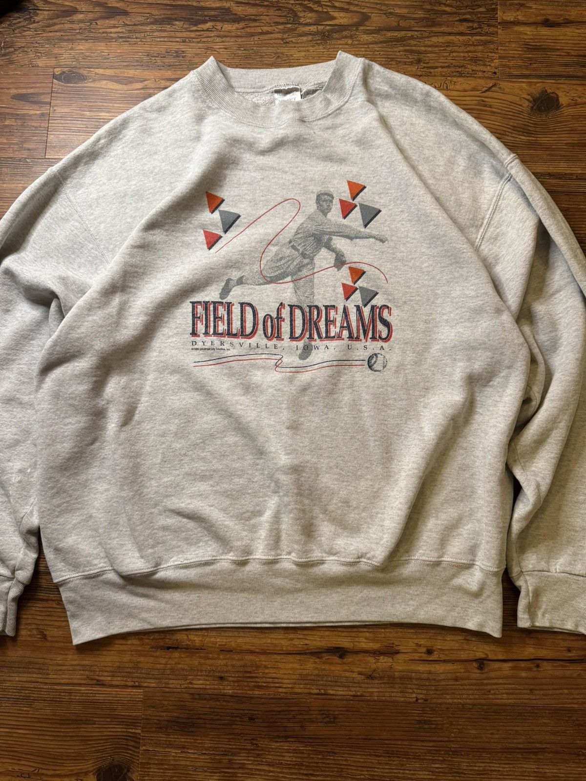 Fruit Of The Loom Vintage 1989 Field of Dreams Movie Promo Crewneck Size US XL / EU 56 / 4 - 2 Thumbnail
