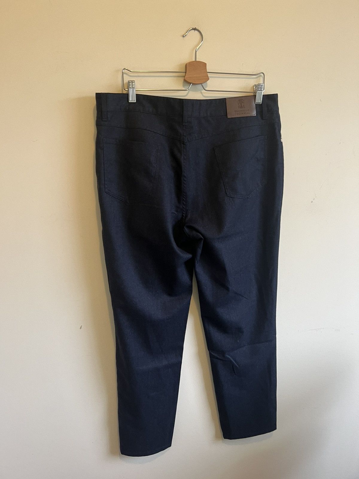 Brunello Cucinelli Bruno Cucinelli Traditional Fit Wool Pants Size US 38 / EU 54 - 2 Thumbnail