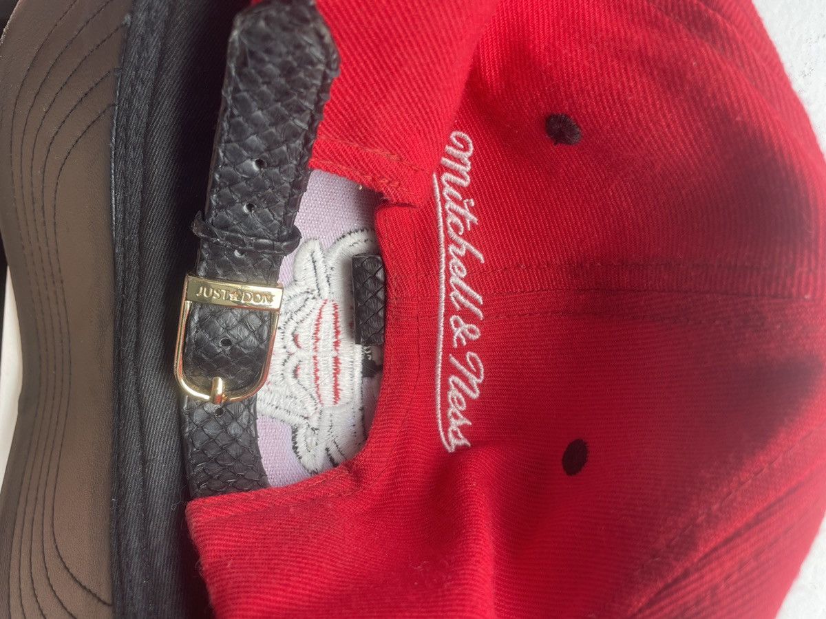 Just Don × Mitchell & Ness × Rsvp Gallery Very Rare Just Don Chicago Bulls NBA Finals 1996 Cap Size ONE SIZE - 5 Thumbnail
