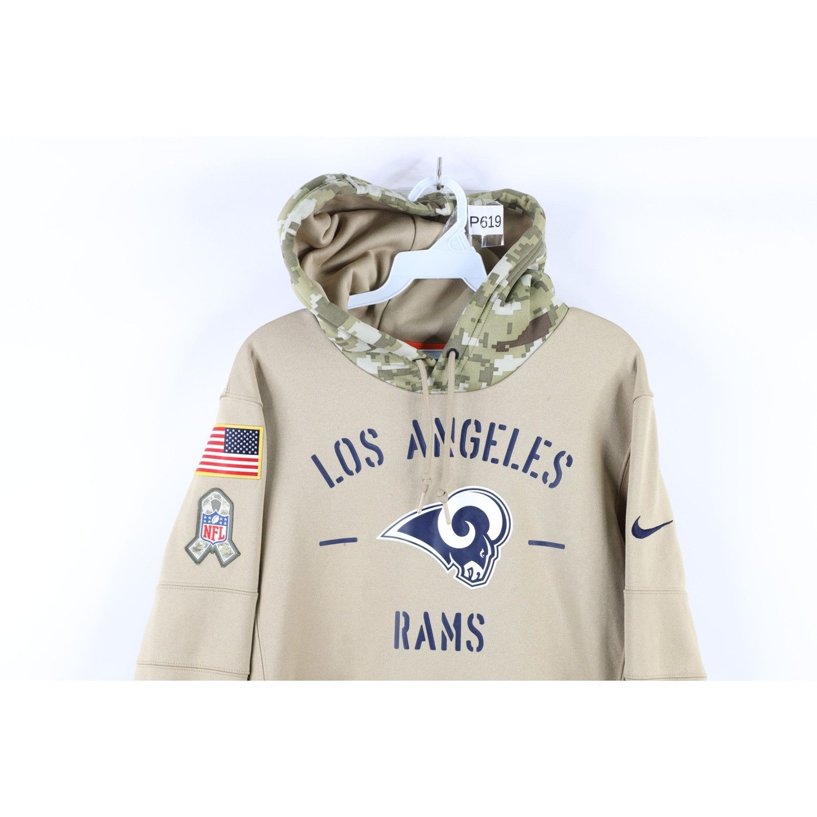 Nike Nike On Field Salute to Service Los Angeles Rams Hoodie Size US S / EU 44-46 / 1 - 2 Thumbnail