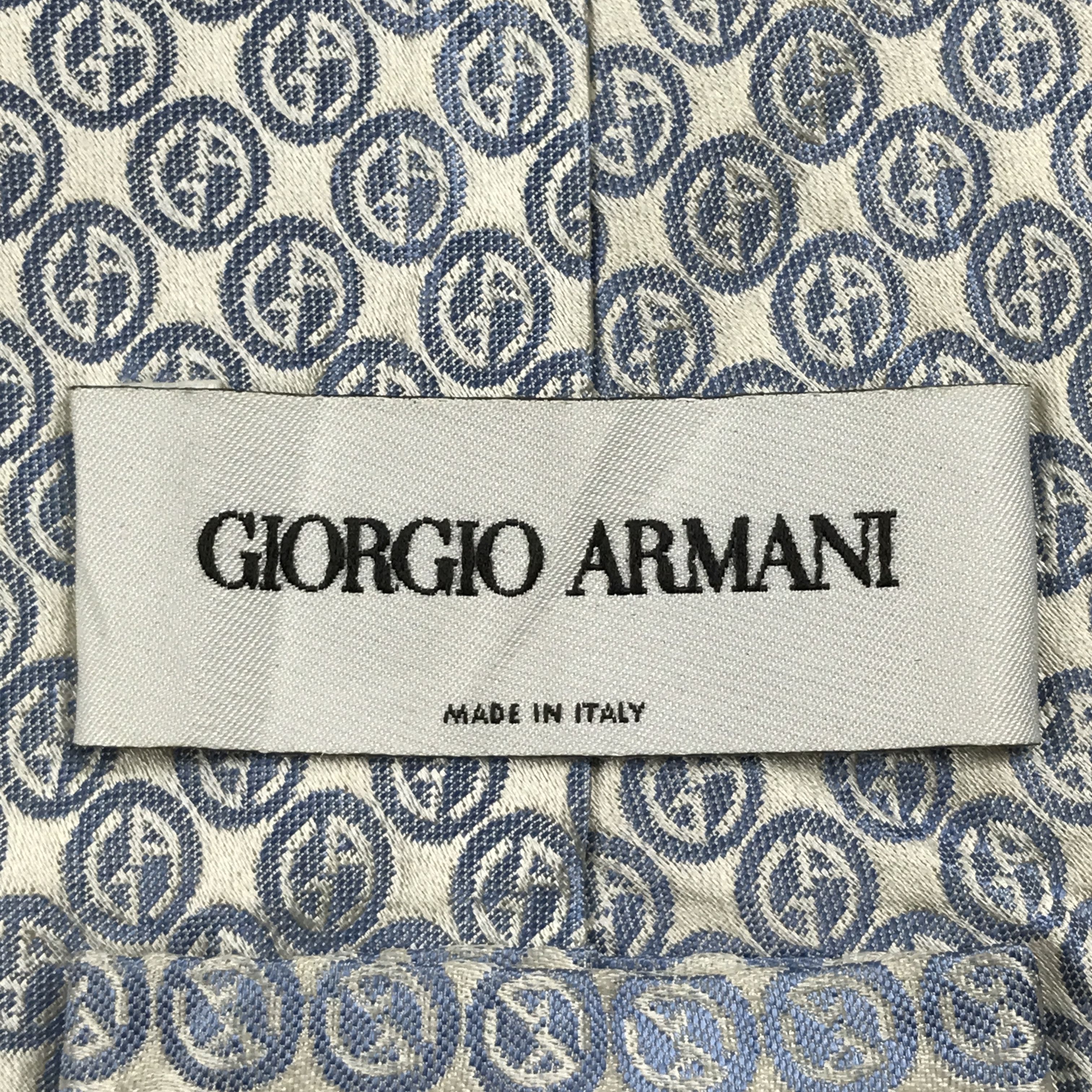 Giorgio Armani × Vintage Vintage Giorgio Armani Silk Necktie Size ONE SIZE - 8 Thumbnail