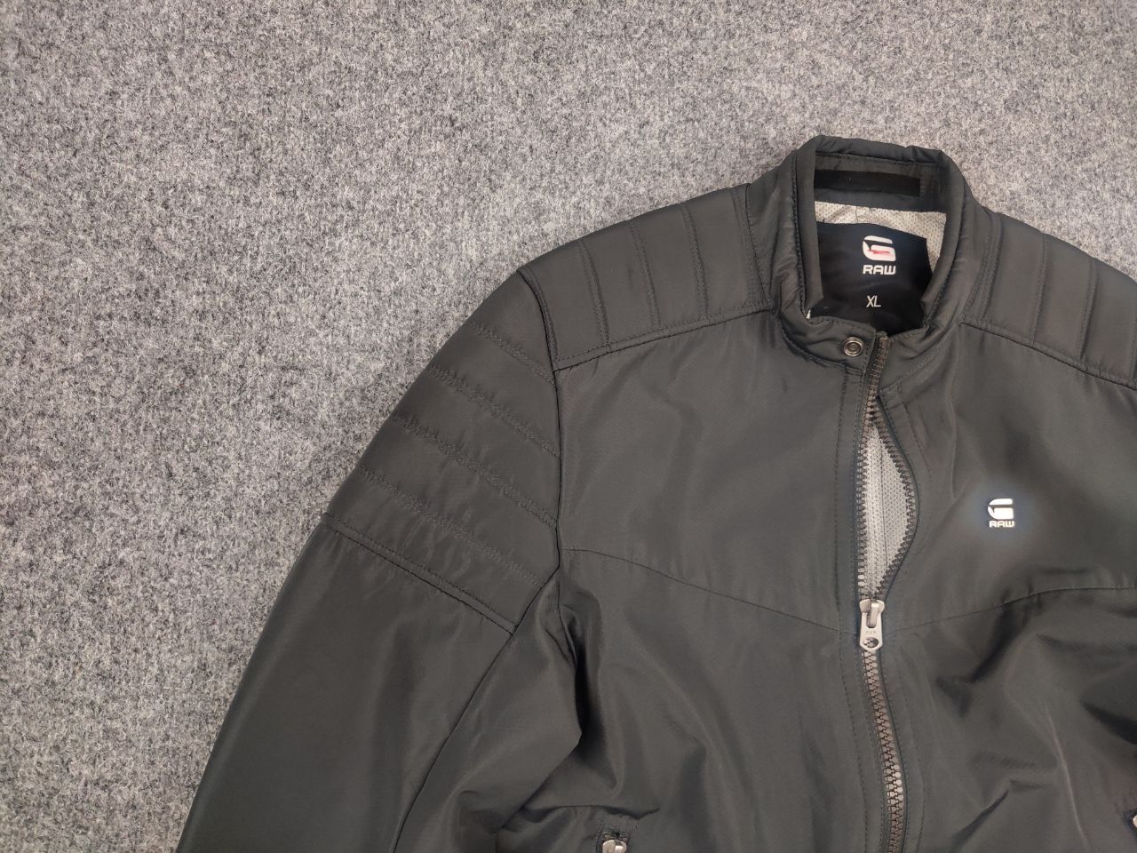 G-Star G Star Raw suzaki Zip Biker Jacket if six was nine LGB Y2K Size US XL / EU 56 / 4 - 9 Thumbnail