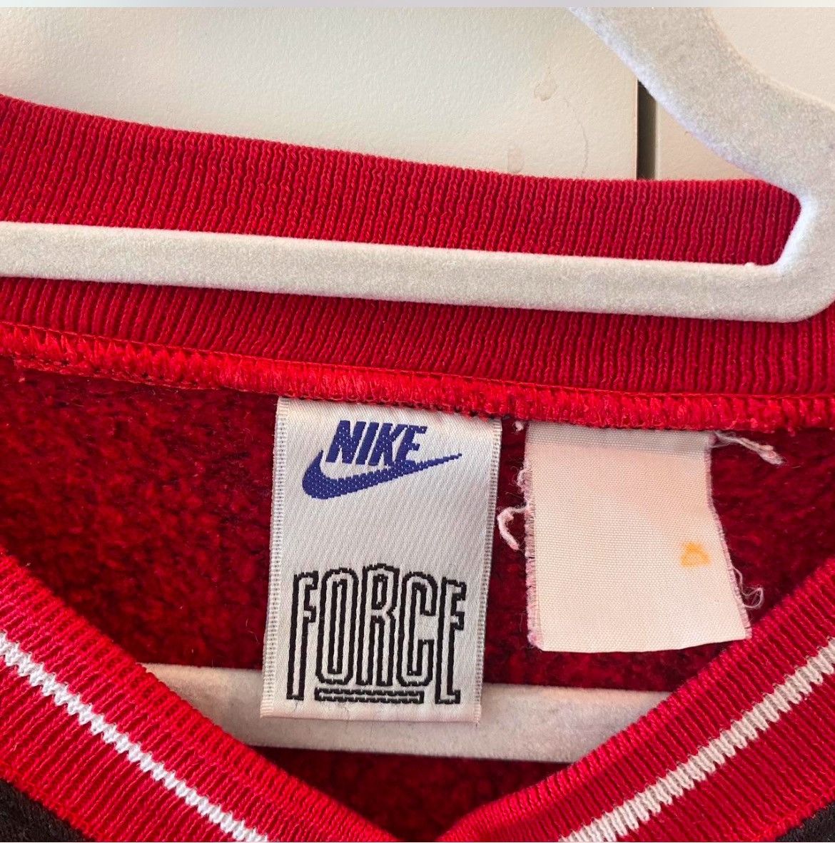 Nike × Vintage Nike Force Sweatshirt **Style Worn By Nas** Vintage Vtg 90s Size US L / EU 52-54 / 3 - 6 Thumbnail