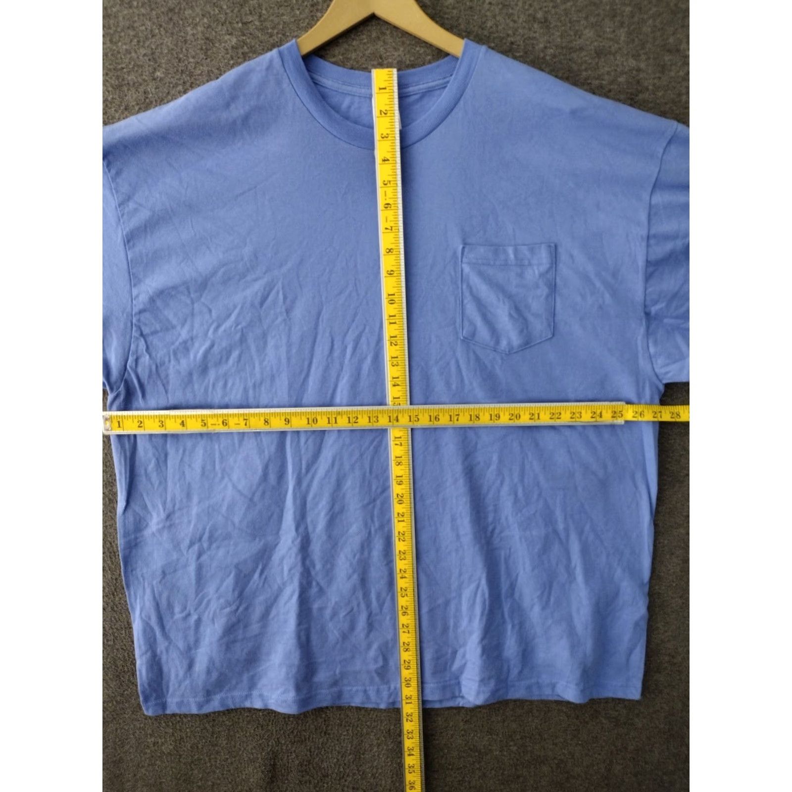 Gildan Gildan Hammer Adult Cotton Crew Neck Short Sleeve Blue Tee T-Shirt 3XL Size US XXL / EU 58 / 5 - 4 Thumbnail