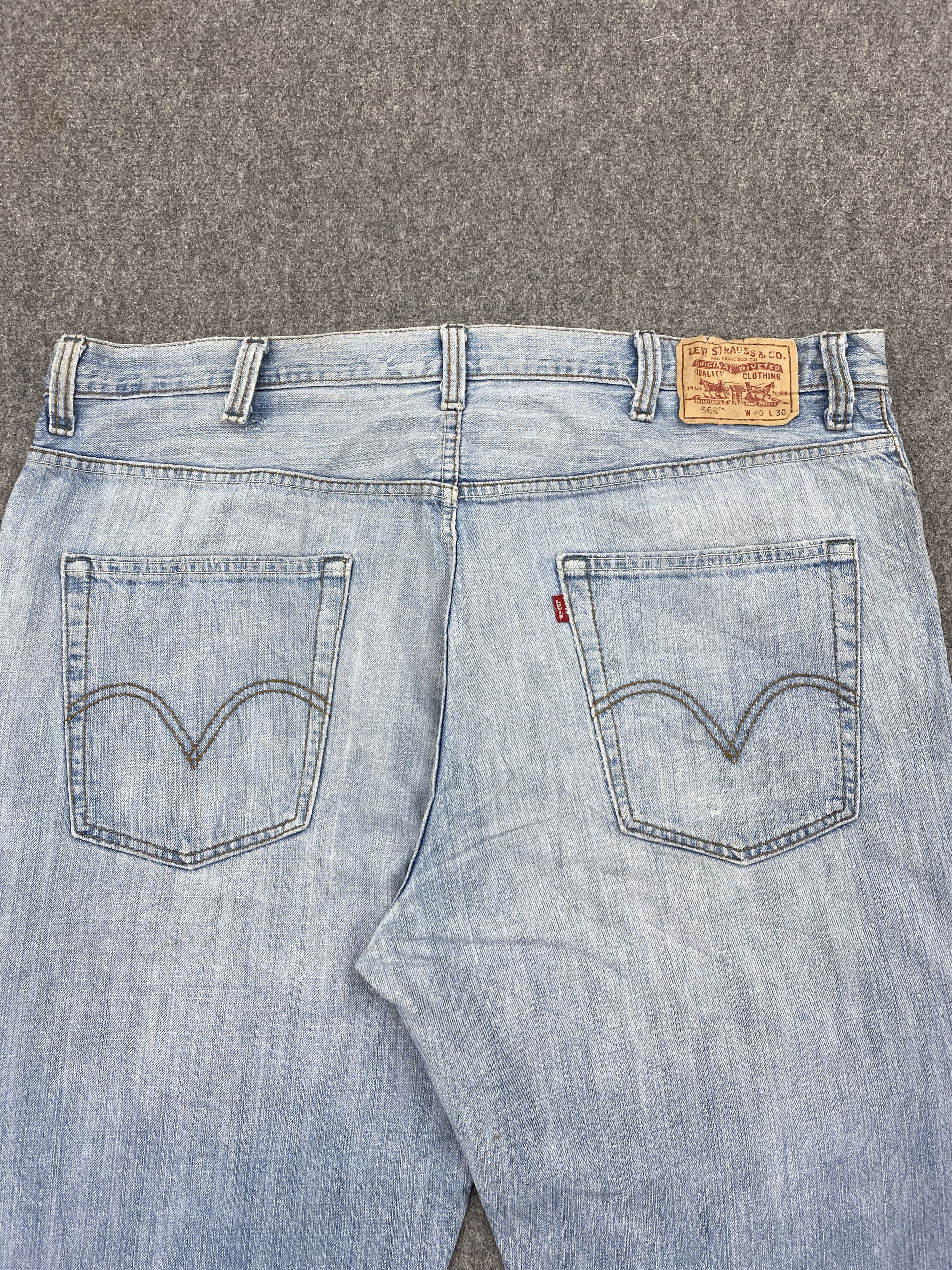Levi's Vintage Levi's 569 Light Washed Jeans DP2684 Size US 43 - 4 Thumbnail