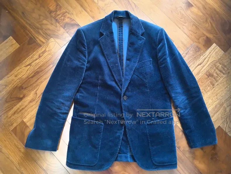 Hermes Hermes Corduroy casual blazer Size 50R - 1 Thumbnail