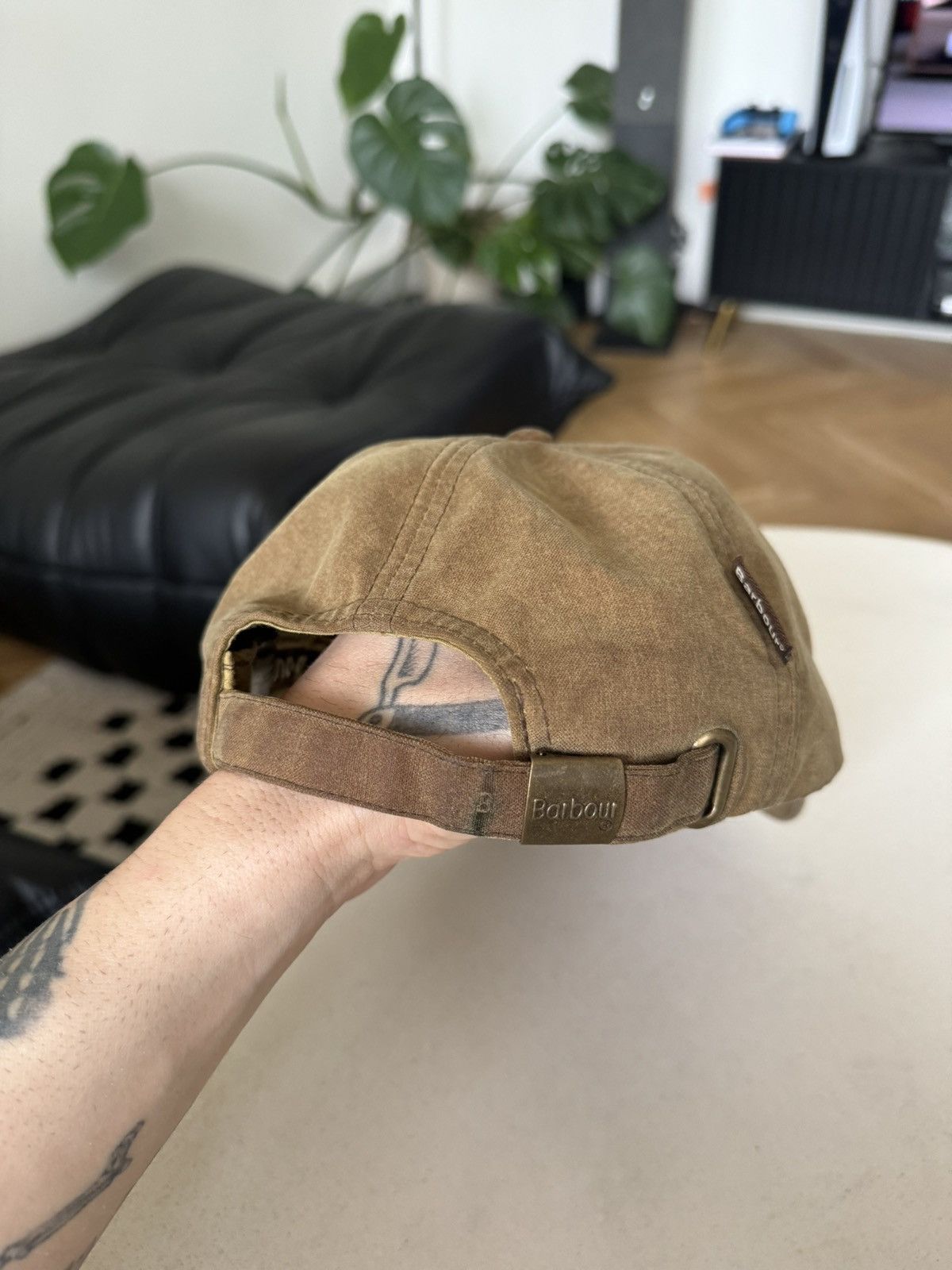 Barbour Barbour Wax Cap Casual Waxed Rare Beige Brown Vintage Size ONE SIZE - 5 Thumbnail