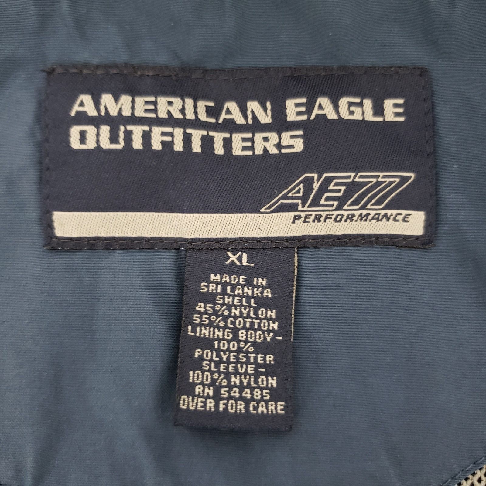 American Eagle Outfitters American Eagle AE77 Performance Jacket Hood XL Full Zip 90s Size US XL / EU 56 / 4 - 14 Thumbnail