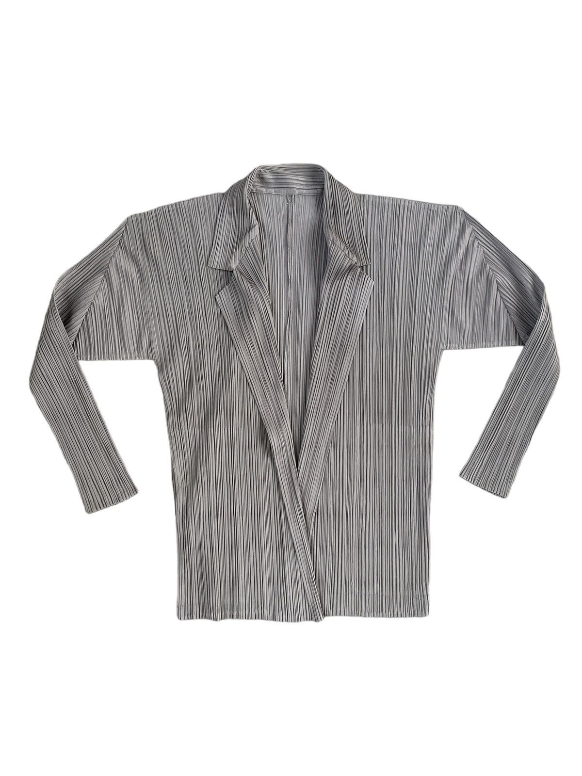 Pleats Please Issey Miyake Vintage Pleats Please Lightweight Switching Jacket Size M / US 6-8 / IT 42-44 - 3 Thumbnail
