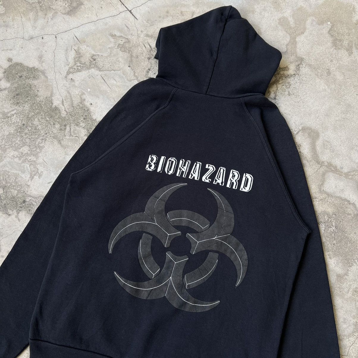 Band Tees Vintage 90s Biohazard State of the world address 1994 hooded Size US XL / EU 56 / 4 - 4 Thumbnail