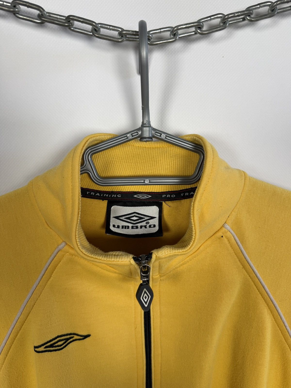Umbro Umbro Vintage Sweatshirt 1/4 Zip Pullover Yellow Size S Size US S / EU 44-46 / 1 - 10 Thumbnail