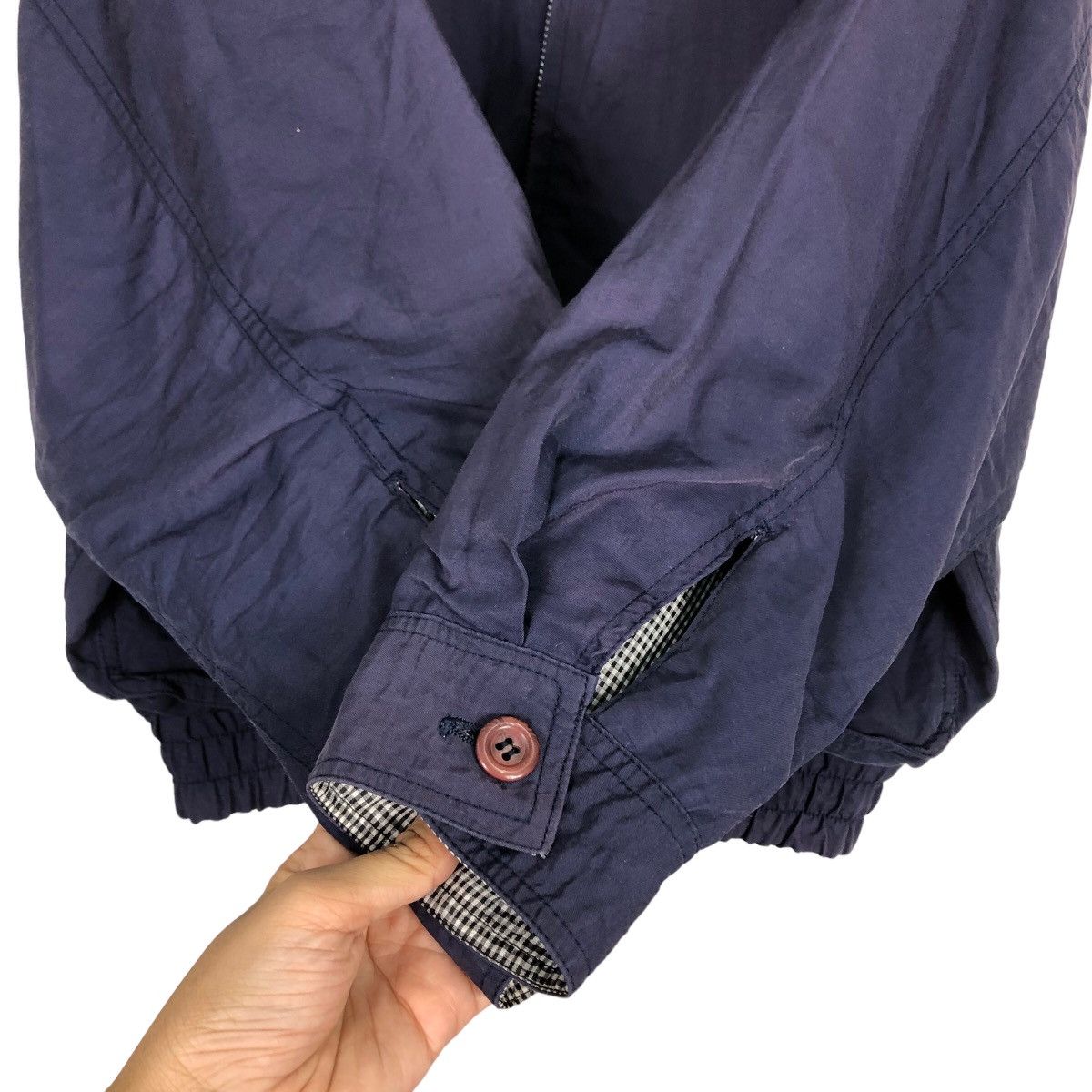 Japanese Brand 🔥Vtg Reversible Bomber Jacket Lautreamont Issey Miyake Size US M / EU 48-50 / 2 - 13 Thumbnail