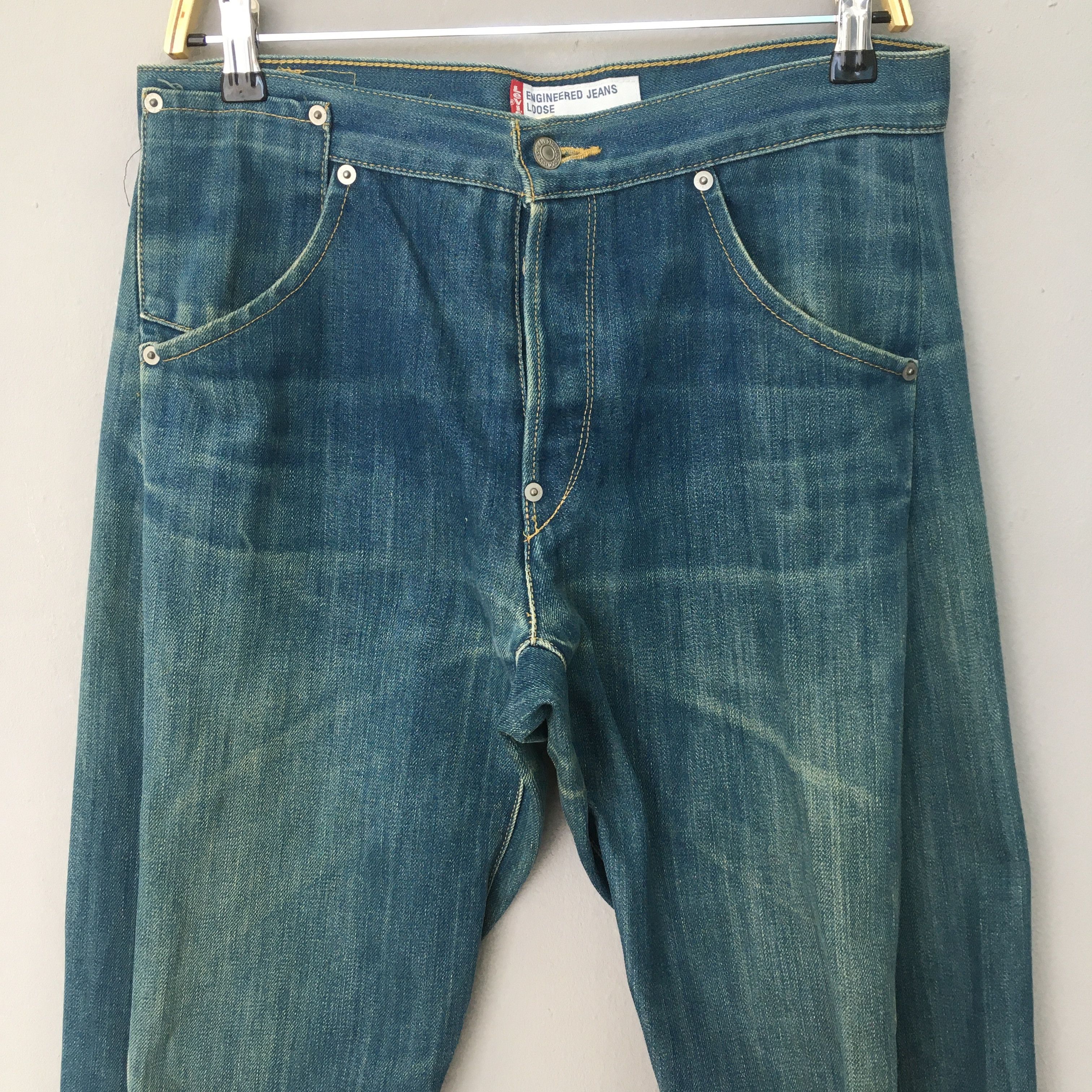 Levi's Size 30x31.5 Vintage Y2K Levis Engineered Jeans S1100 Size US 30 / EU 46 - 2 Thumbnail