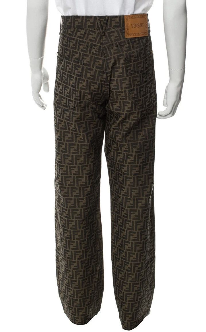 Fendi × Versace Fendi X Versace | FENDACE pants Limited Edition Size 54 men Size US 38 / EU 54 - 10 Thumbnail