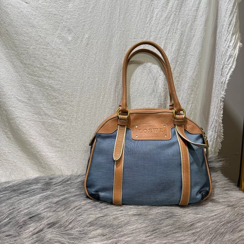 Loewe loewe Leather double-sided logo shoulder bag tote bag 2503- Size ONE SIZE - 1 Thumbnail