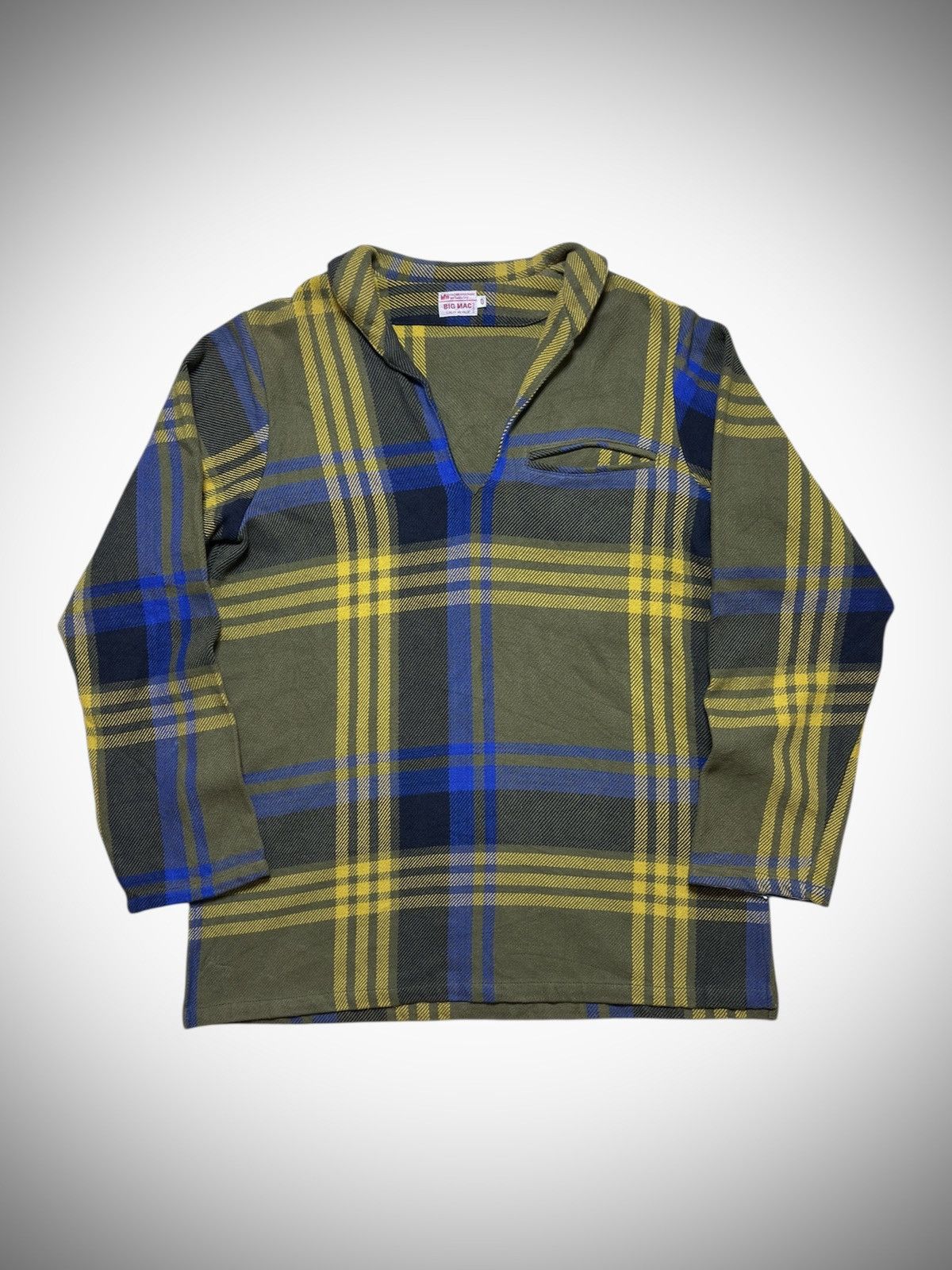 Big Mac Big Mac JCPenney - Check Pullover Shirt Size L / US 10 / IT 46 - 1 Thumbnail