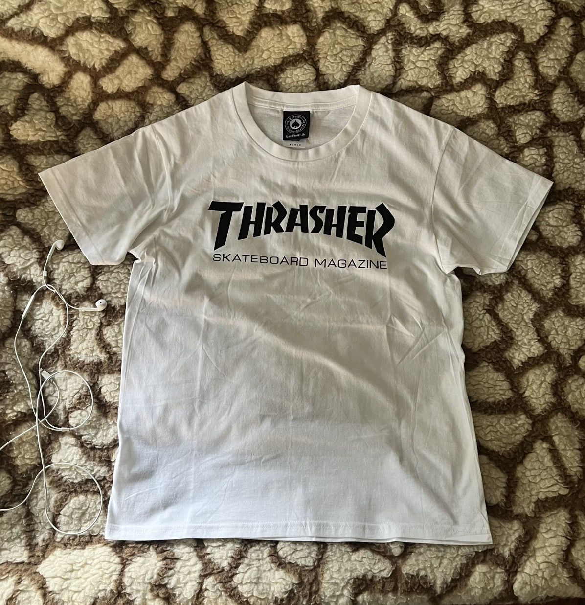 Thrasher Trasher White & Black T-shirt Size US M / EU 48-50 / 2 - 1 Thumbnail