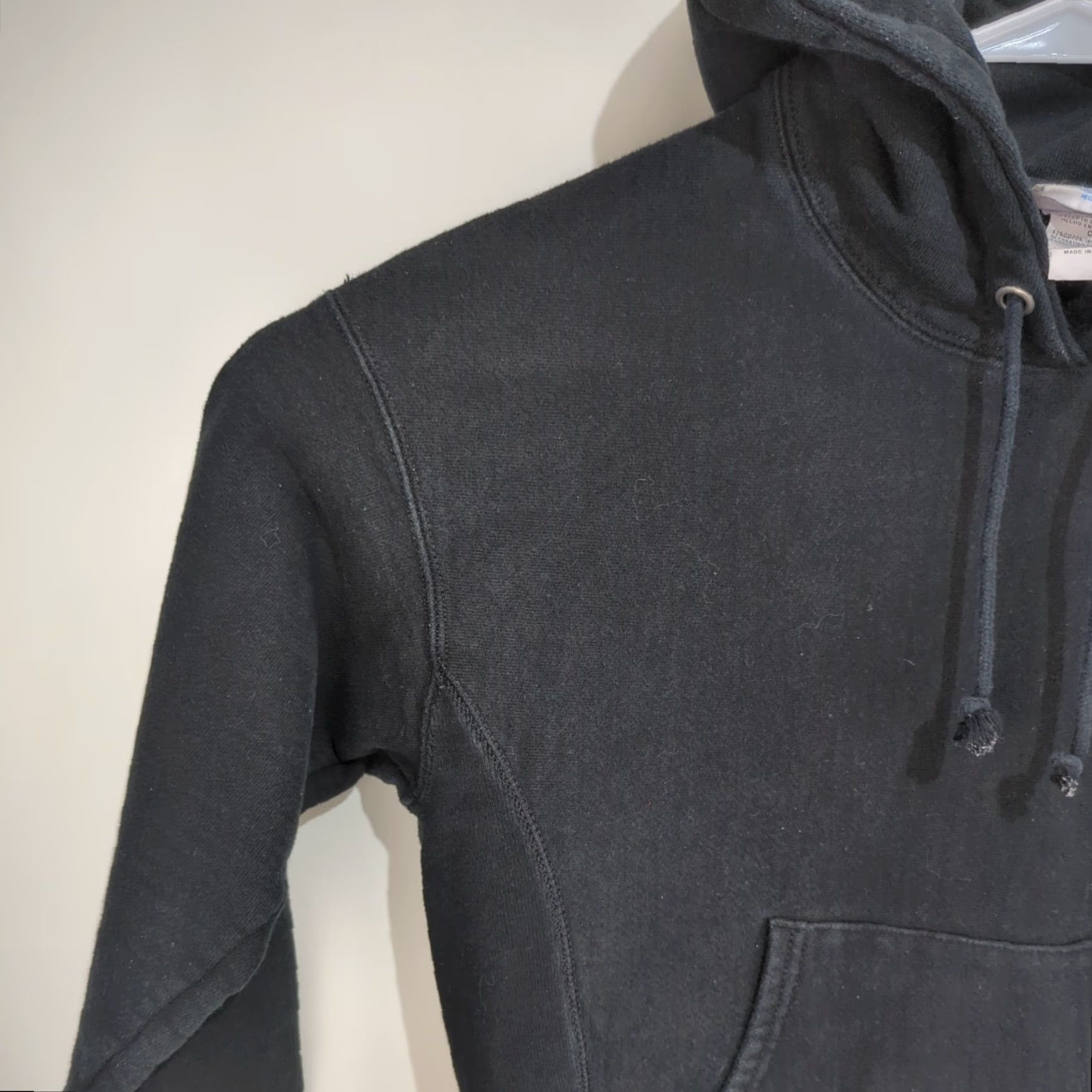 Champion VINTAGE Champion Reverse Weave Sweatshirt Pullover Hoodie Black Adult Small S Men's Regular Size US S / EU 44-46 / 1 - 5 Thumbnail