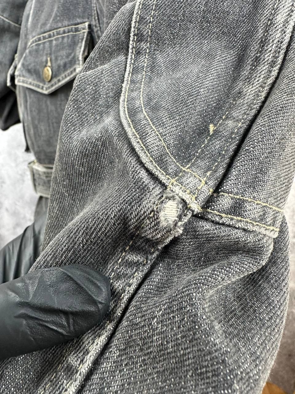 Belstaff Belstaff Black Prince Vintage 1970s Denim Jacket Motorcycle Size M / US 6-8 / IT 42-44 - 11 Thumbnail