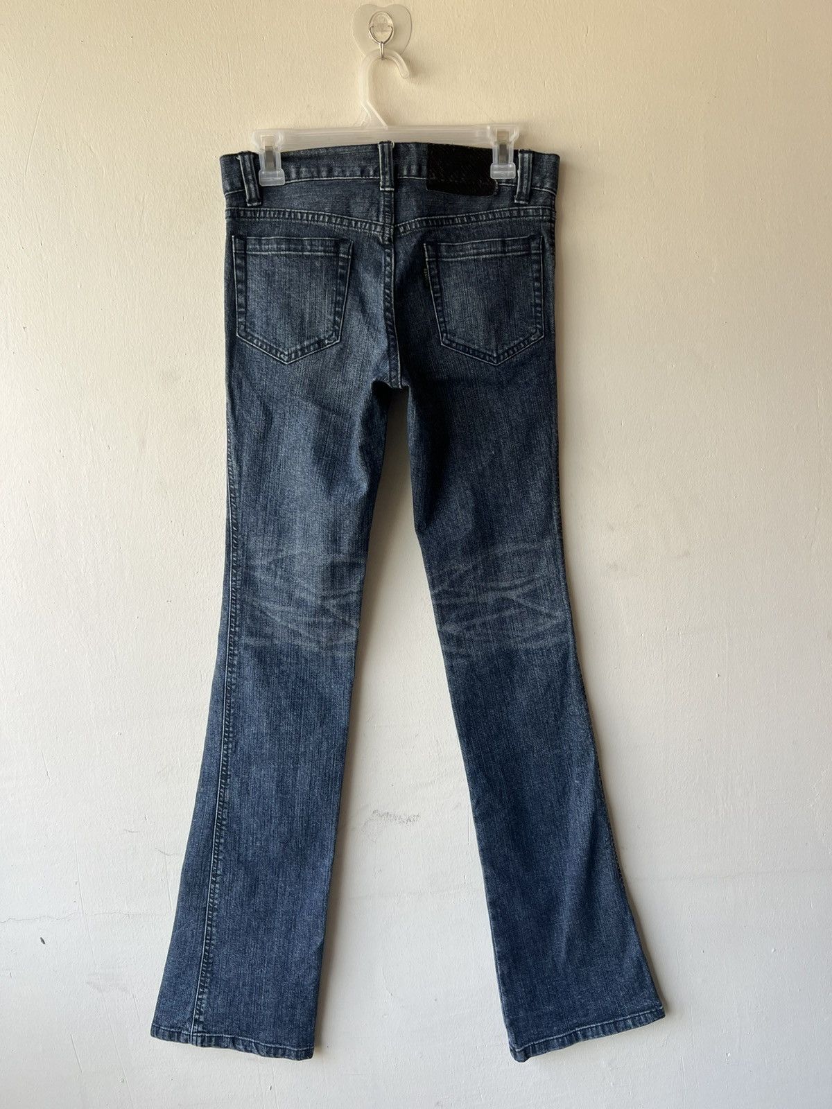 5351 POUR LES HOMMES 5351 Pour Les Hommes Distressed Denim Flare Jeans Size US 29 - 3 Thumbnail