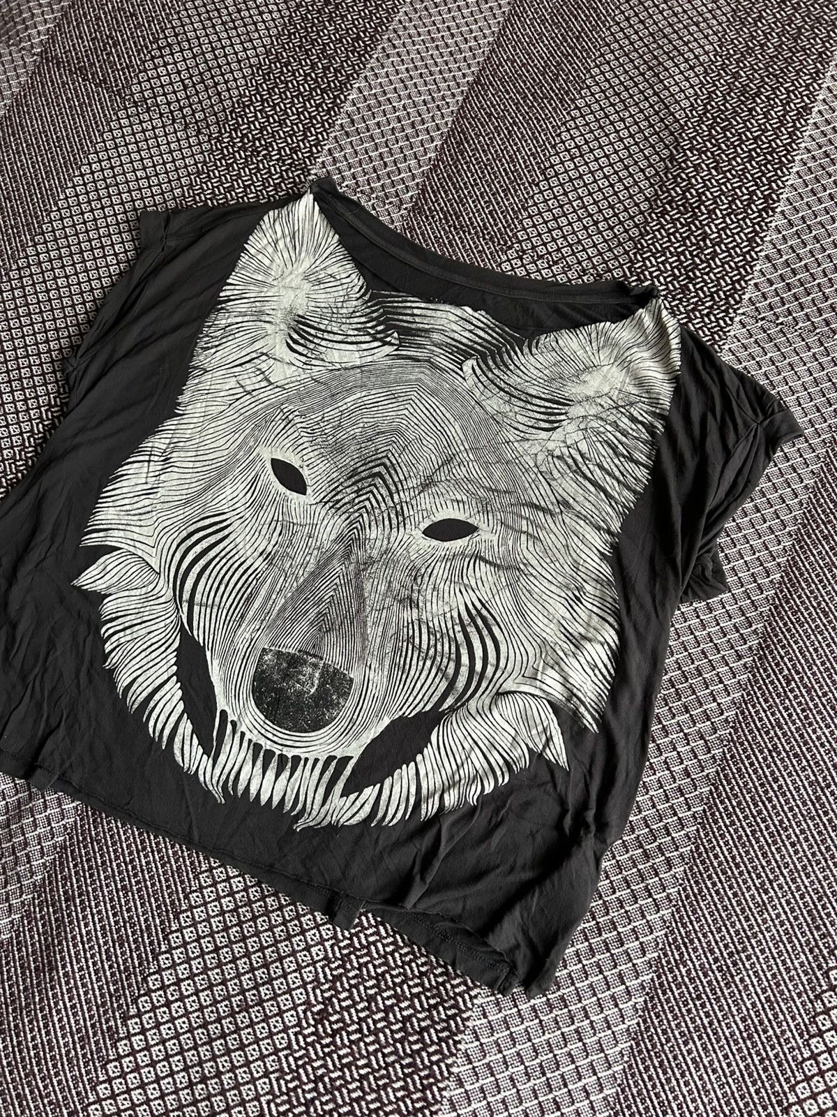 Allsaints Vintage Archive Tank Top Allsaints Wolf Print Unisex Size M Size M / US 6-8 / IT 42-44 - 2 Thumbnail