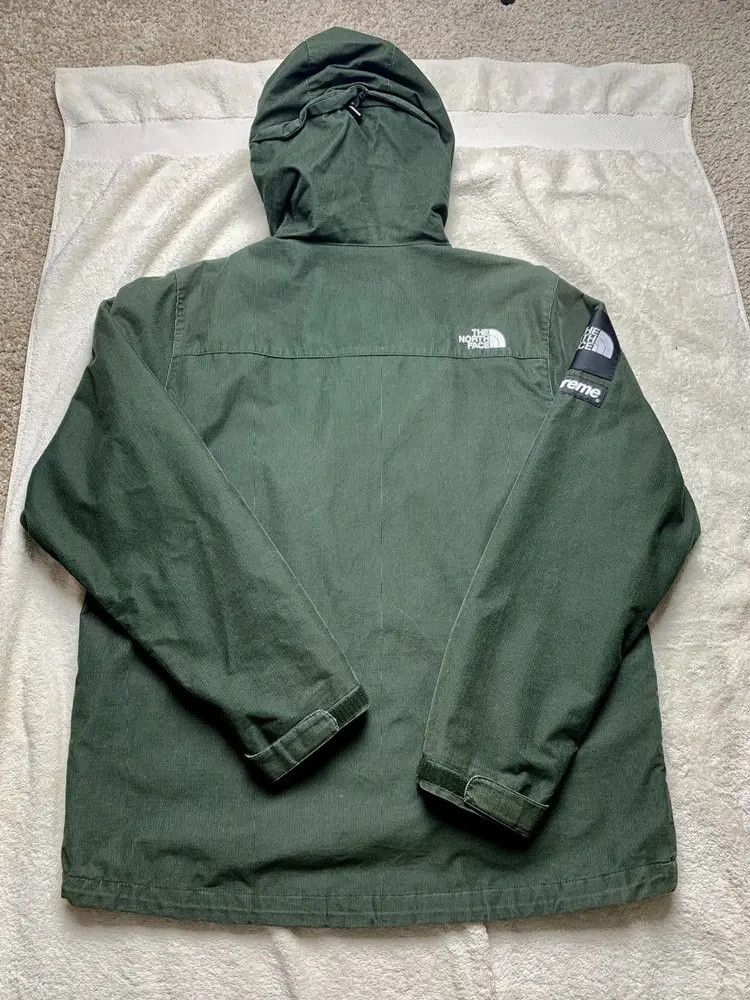 Supreme X The North Face TNF FW12 Corduroy Jacket green