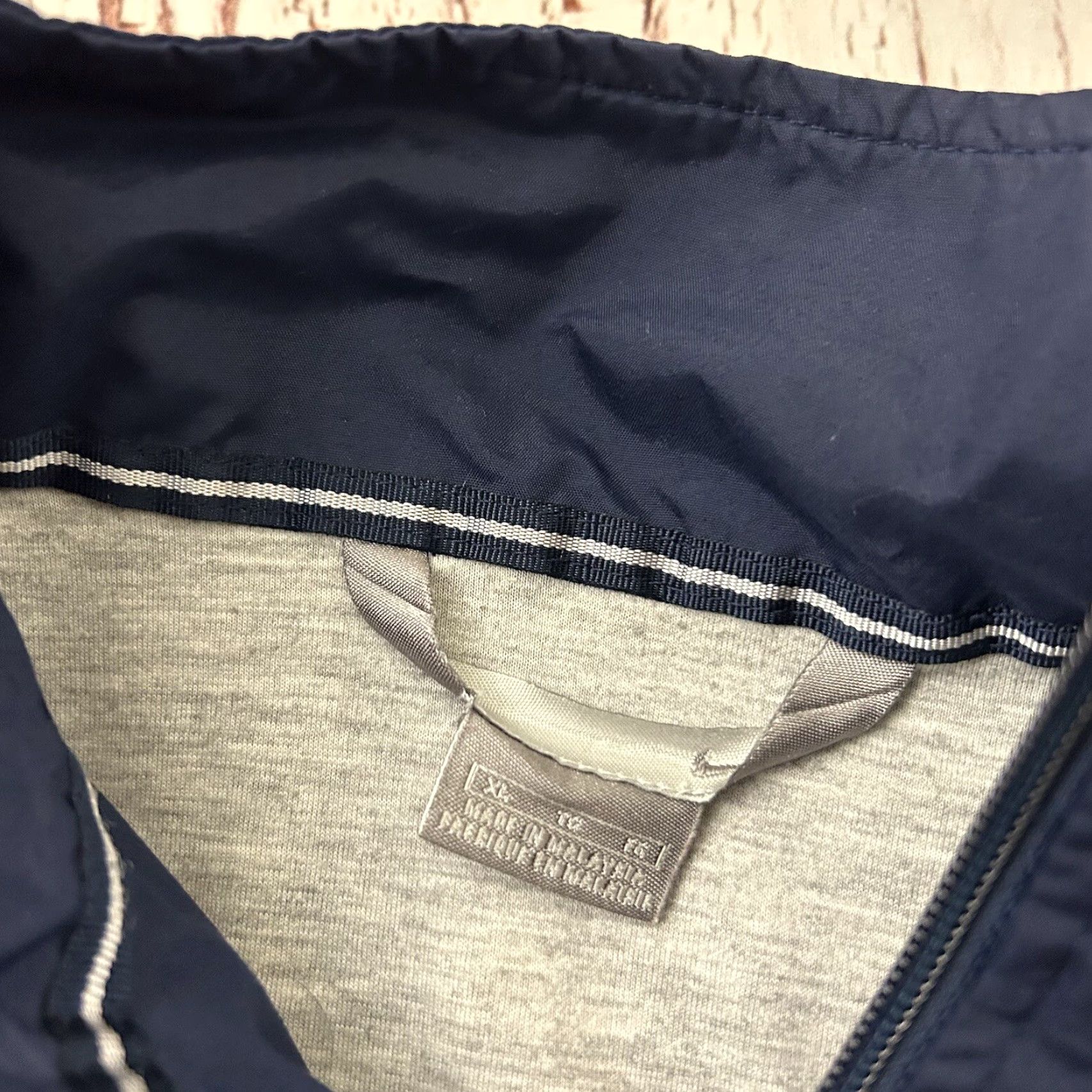 Nike Vintage Nike Full Zip Jacket Mens XL Blue Size US XL / EU 56 / 4 - 3 Thumbnail