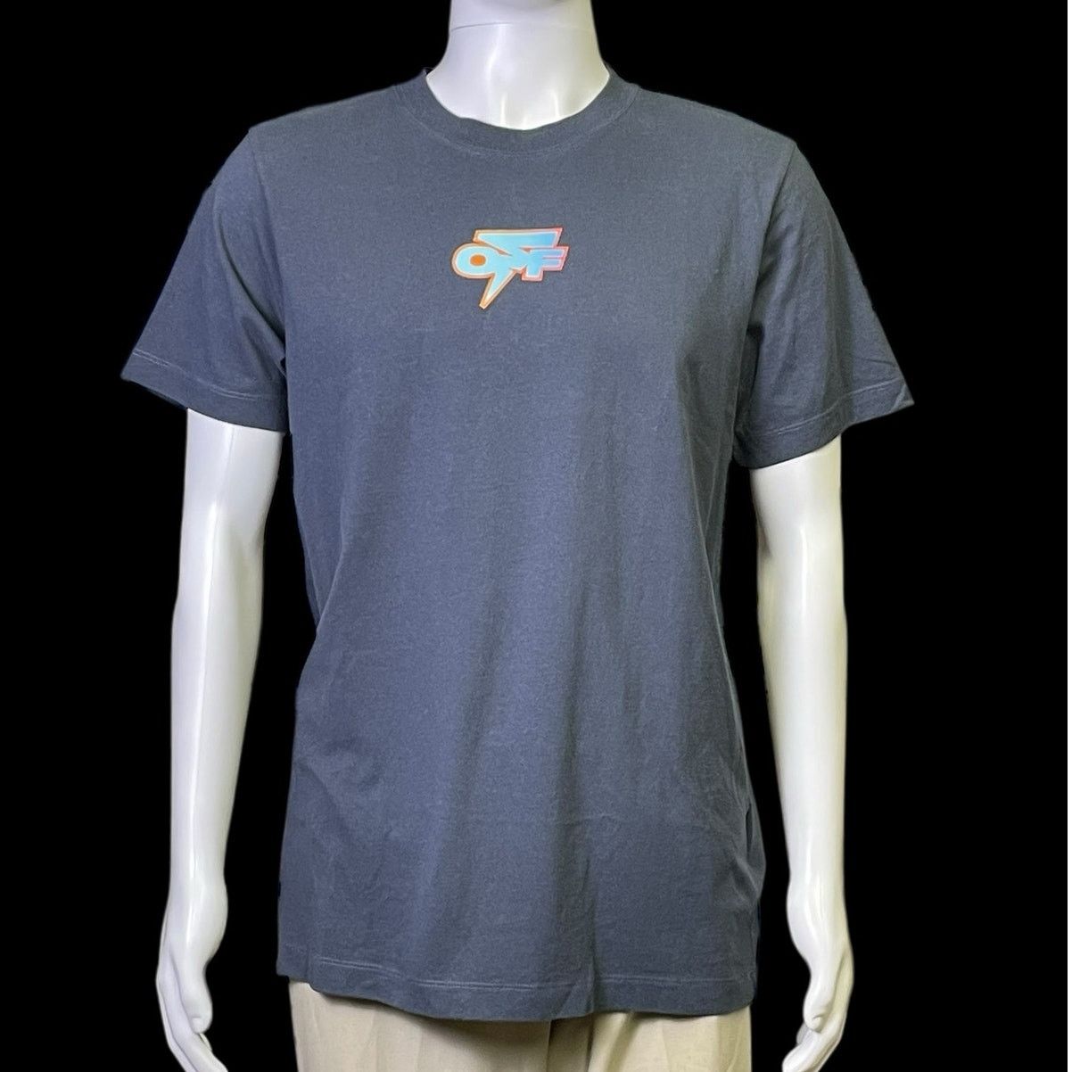 Off-White Off-White Degrade Thunder Outerspace Light Slim Graphic Tee Size US L / EU 52-54 / 3 - 3 Thumbnail