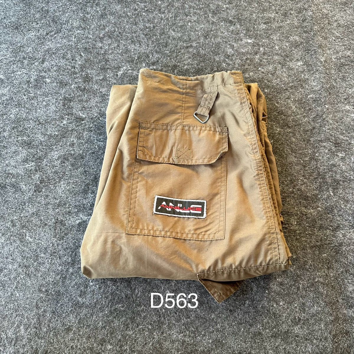 Vintage Vintage Anniluce Italy Hip Hop Baggy Nylon Pant D563 Size US 29 - 15 Thumbnail