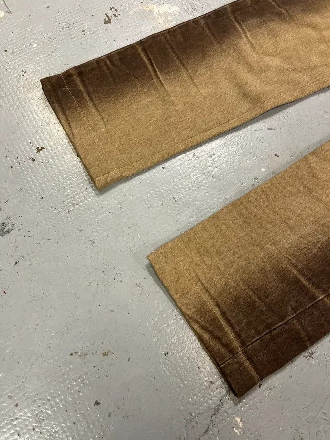 Just Cavalli 2000s Cavalli Beige & Brown Gradient Pants Size US 32 / EU 48 - 6 Thumbnail